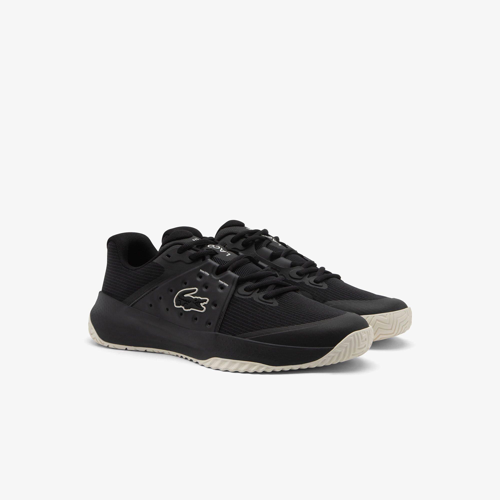 Black 454 - Lacoste - Power Serve Tennis Shoes - 4