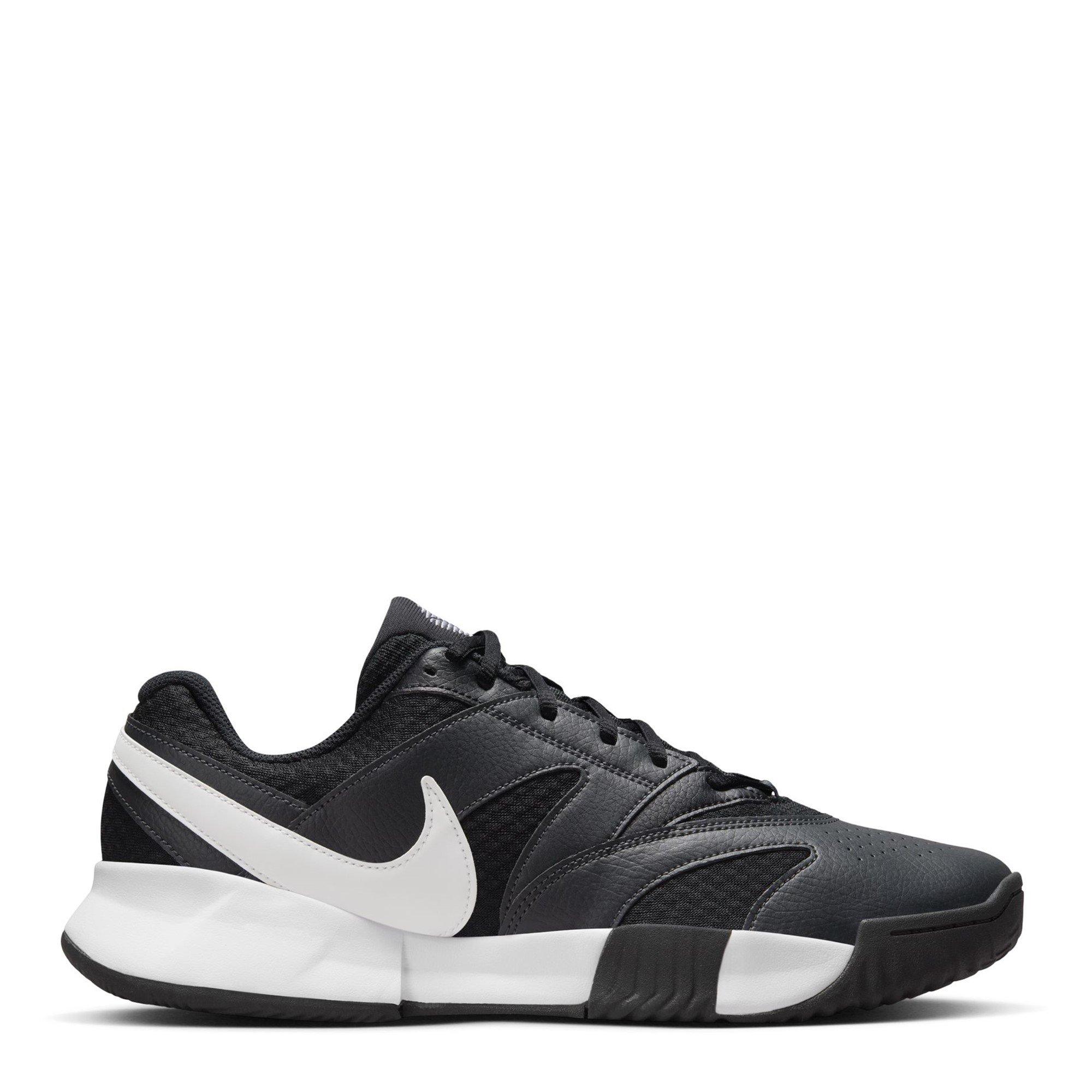 Black/White - Nike - Court Lite 4 Men's Clay Court Tennis Shoes - 1