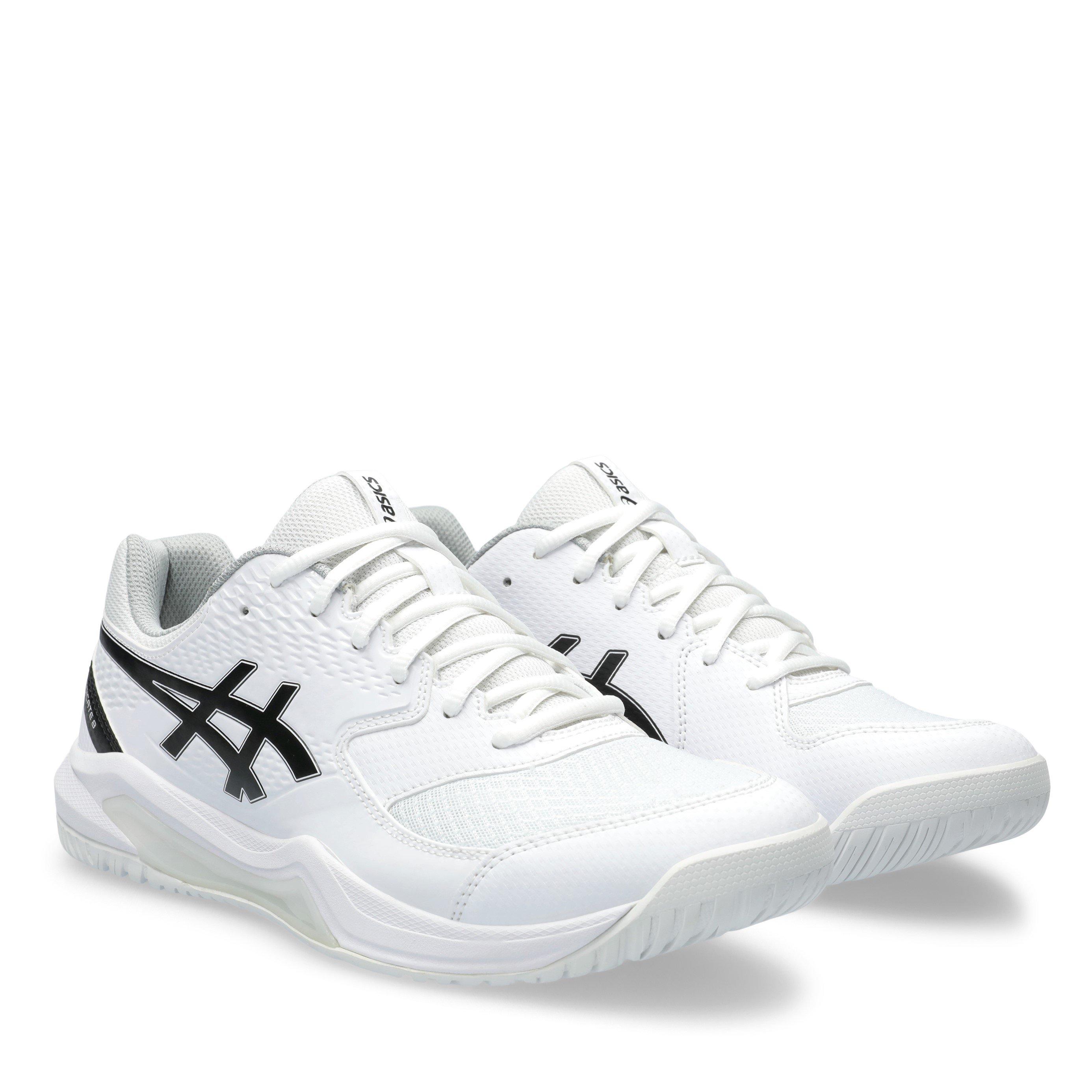 White/Black - Asics - Gel-Dedicate 8 Tennis Shoes Mens - 4