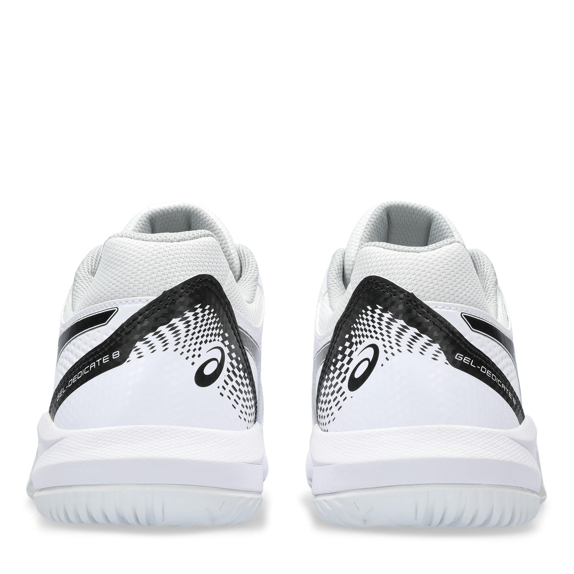 White/Black - Asics - Gel-Dedicate 8 Tennis Shoes Mens - 7