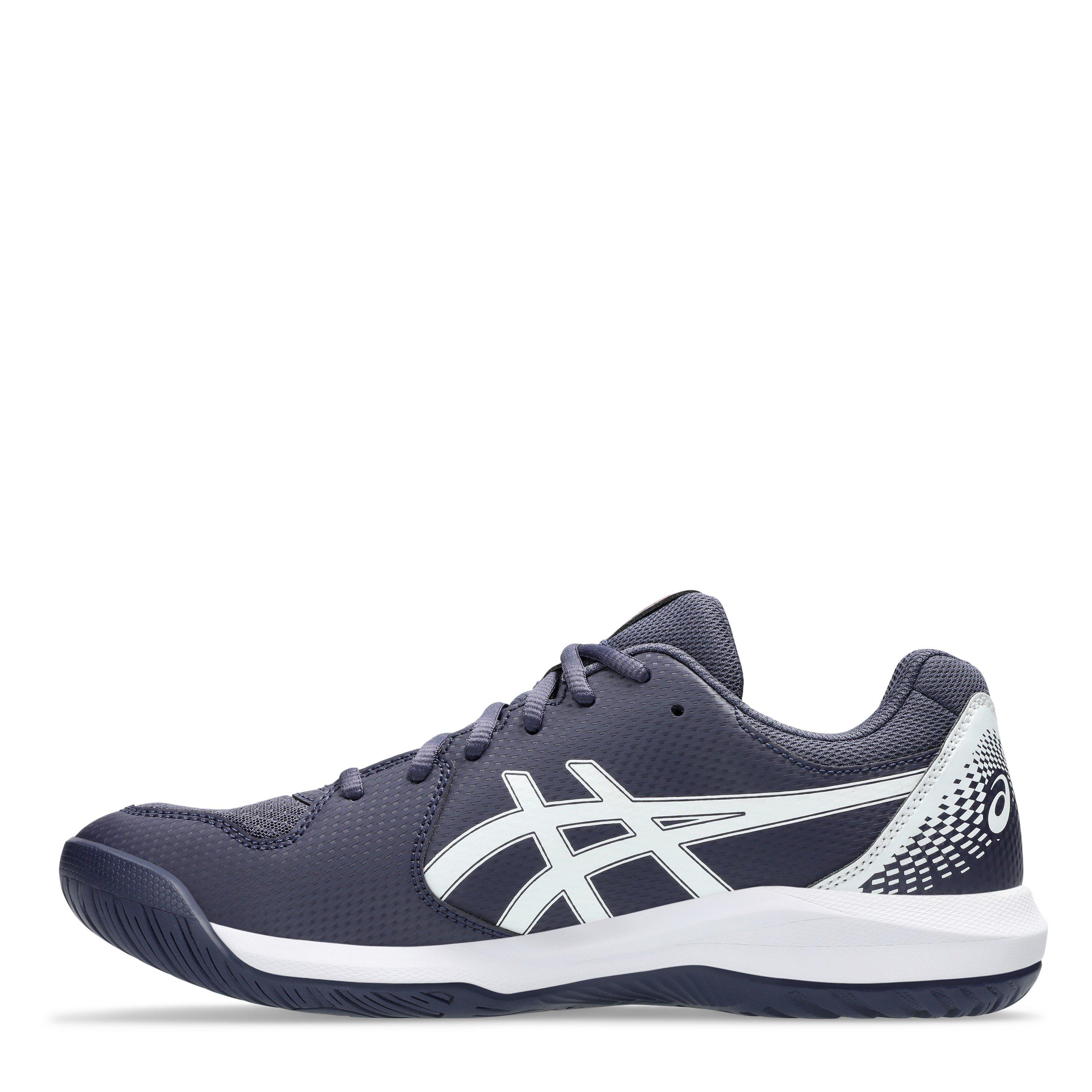 Indigo/White - Asics - Gel-Dedicate 8 Tennis Shoes Mens - 2