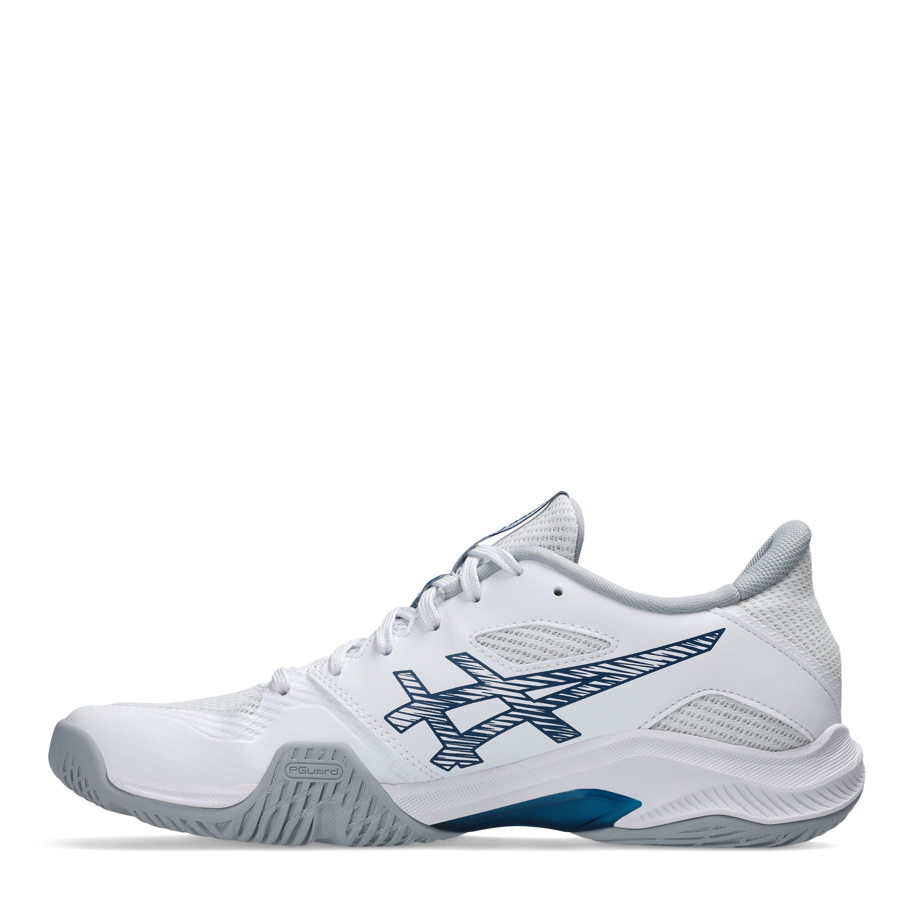 WHITE/MAKO BLUE - Asics - Blade FF 2 Mens Badminton Shoes - 2