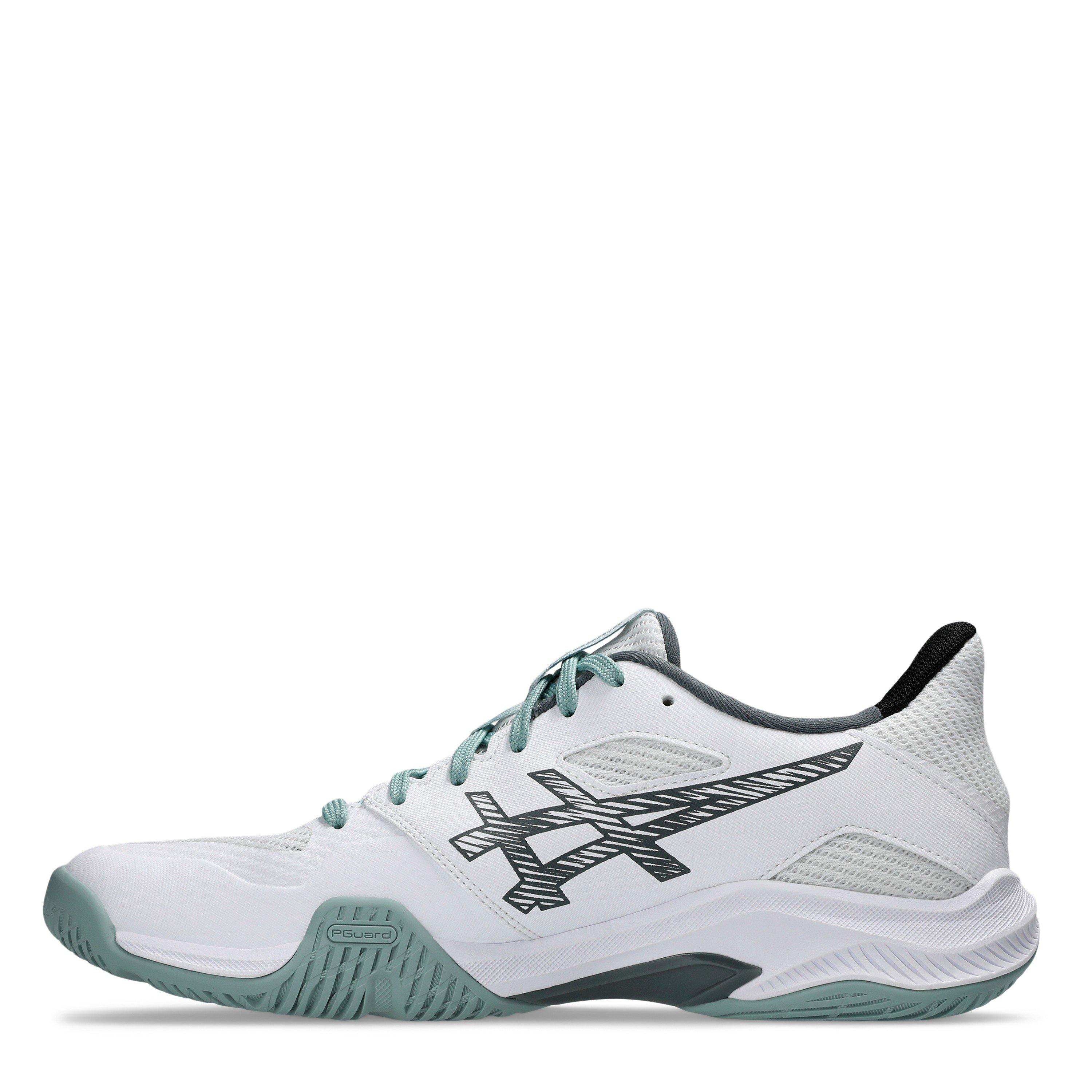 Wht/Ocean Haze - Asics - Blade FF 2 Mens Badminton Shoes - 2
