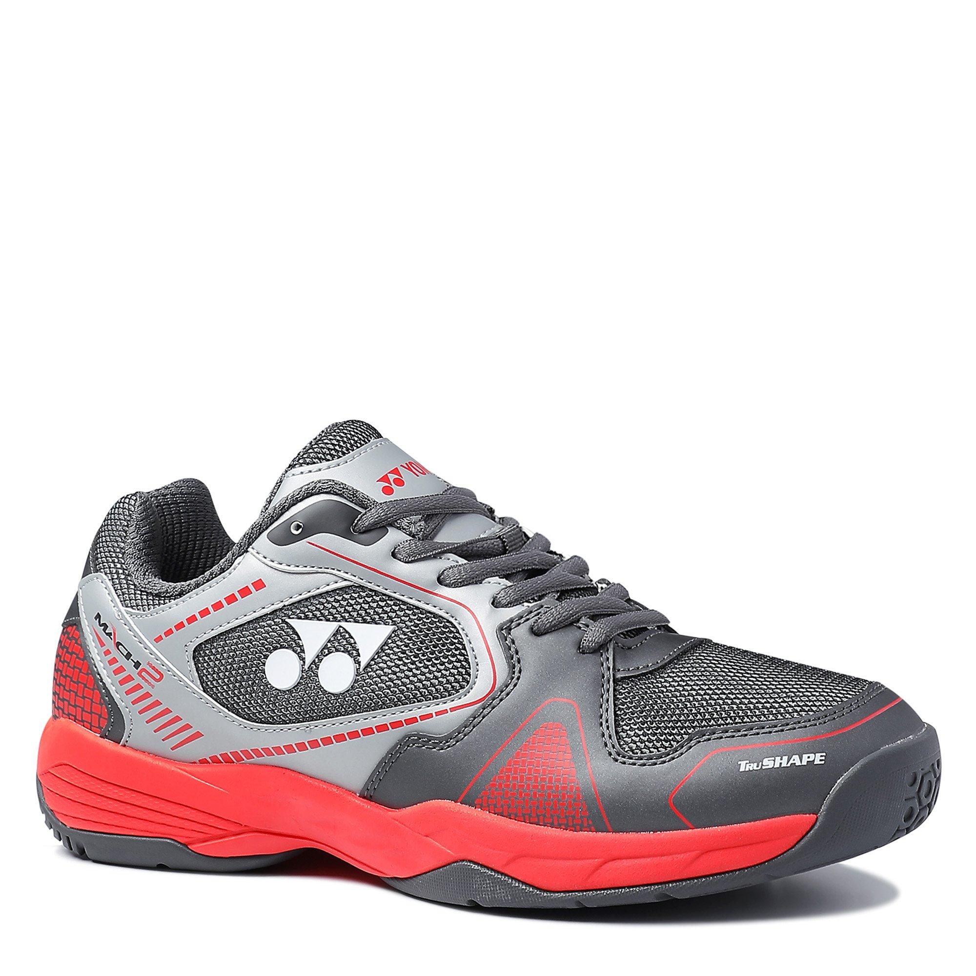 Grey/Orange - Yonex - Men's Mach Badminton Trainers - 4