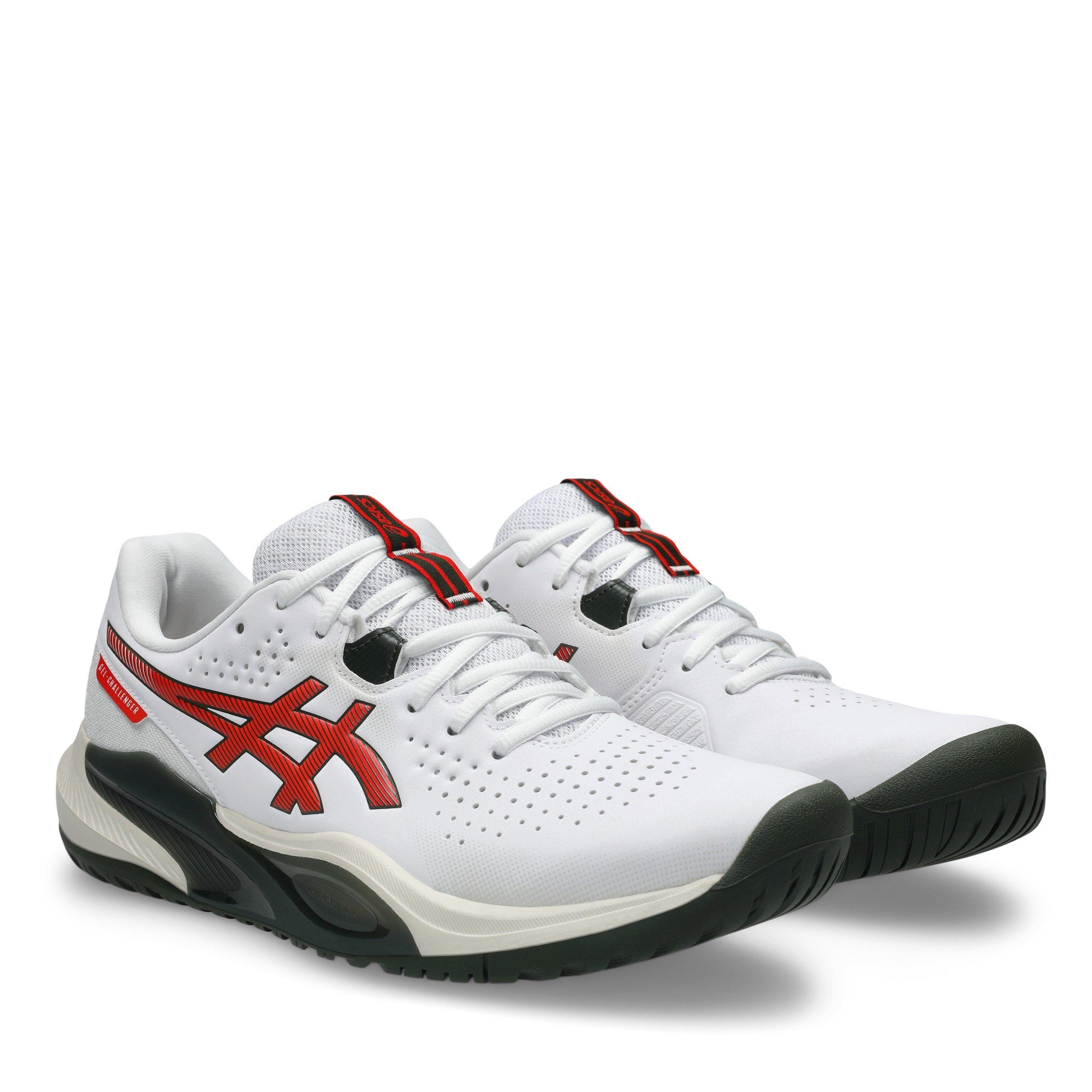 Hvid/Rød - Asics - Asics Chall 15 Sn63 - 4