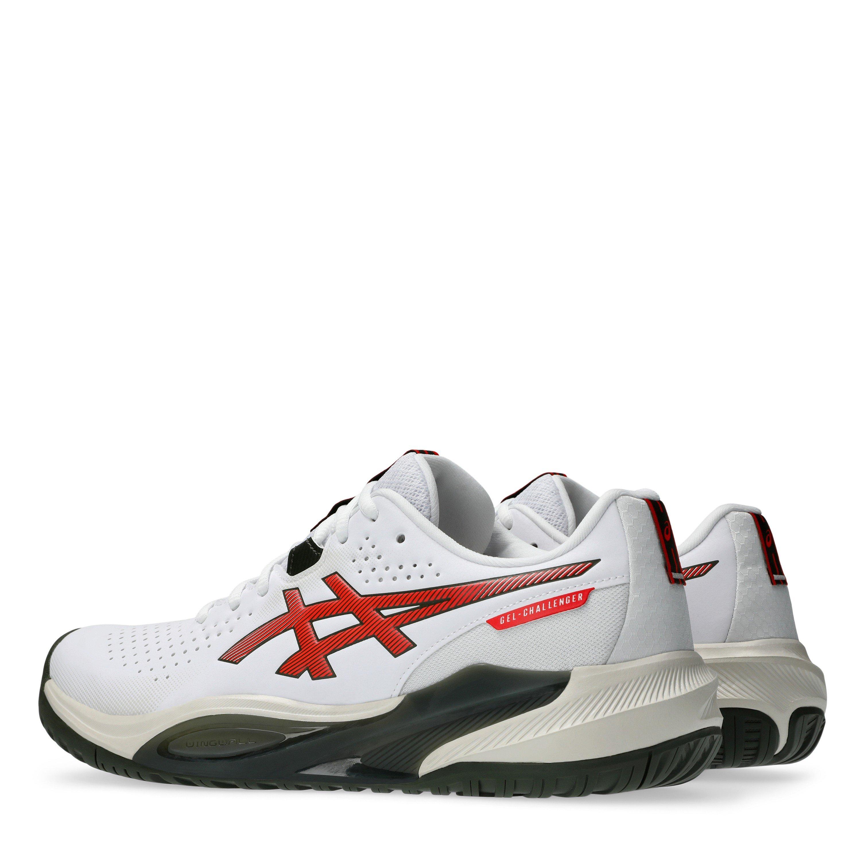 Hvid/Rød - Asics - Asics Chall 15 Sn63 - 5