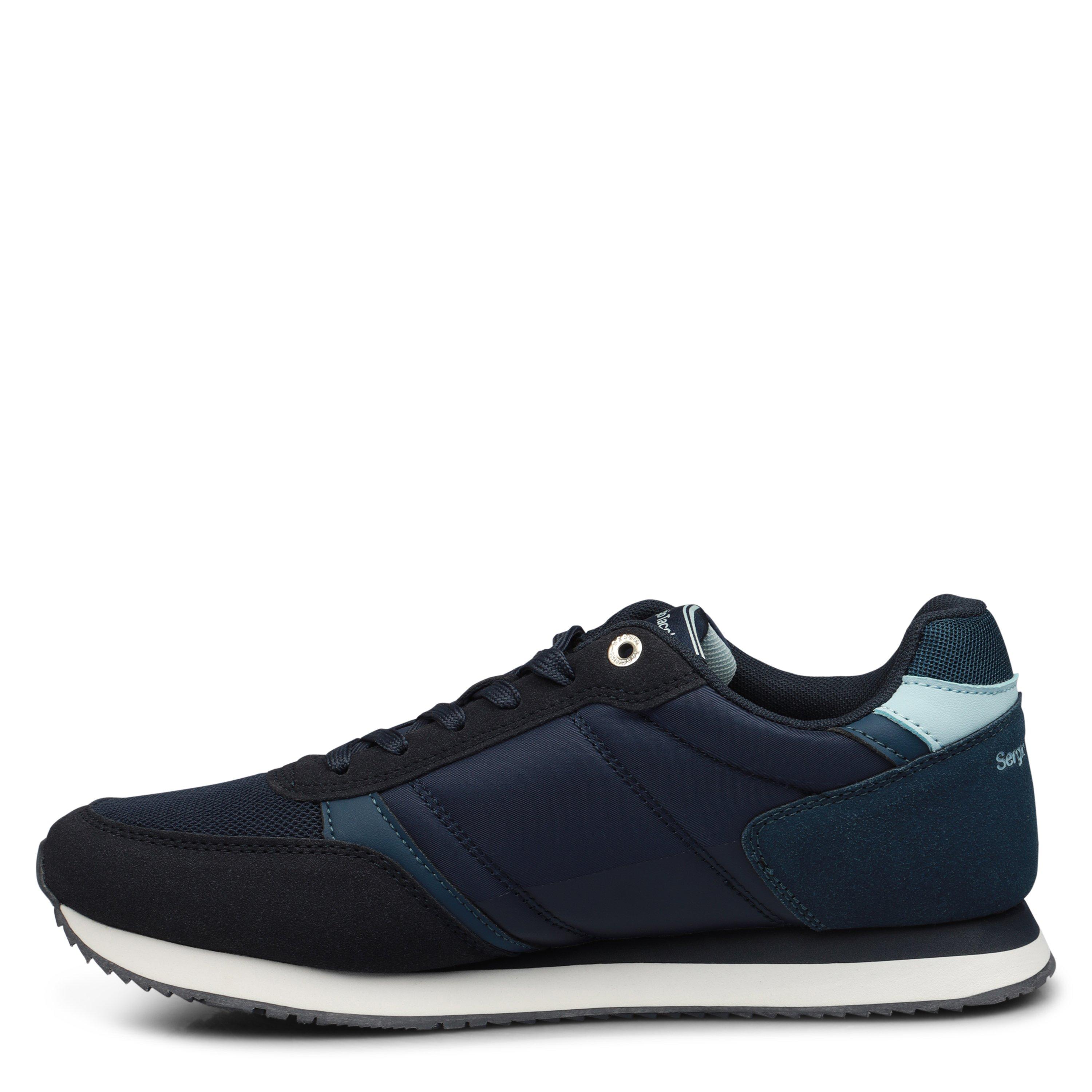 NAV/WHT/VIN - Sergio Tacchini - Unisex Bergamo 64 1966 Lace-Up Tennis Shoes - 2