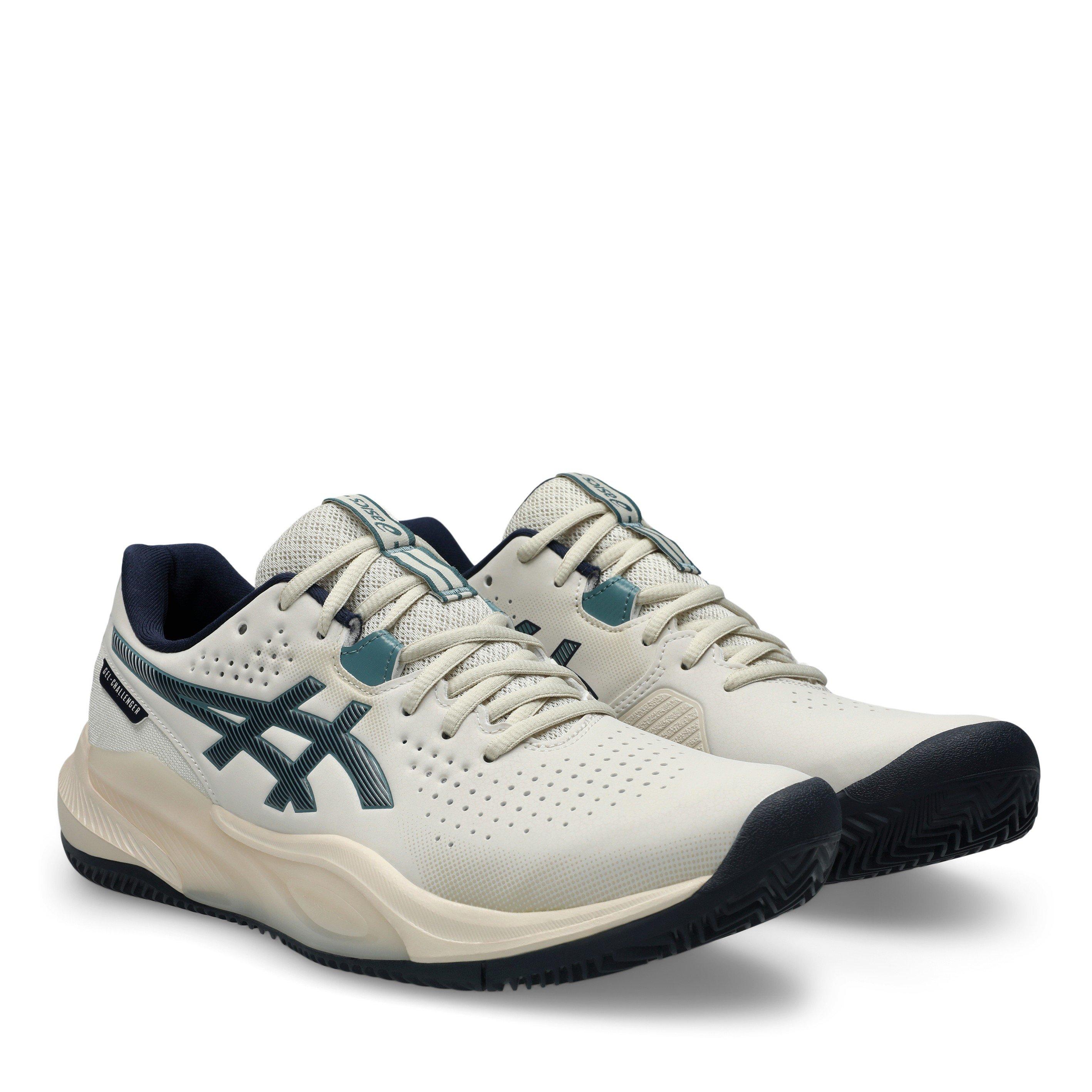 Oatml/Midnight - Asics - Asics Gel-Challenger 15 Clay Tennis Shoes Mens - 4