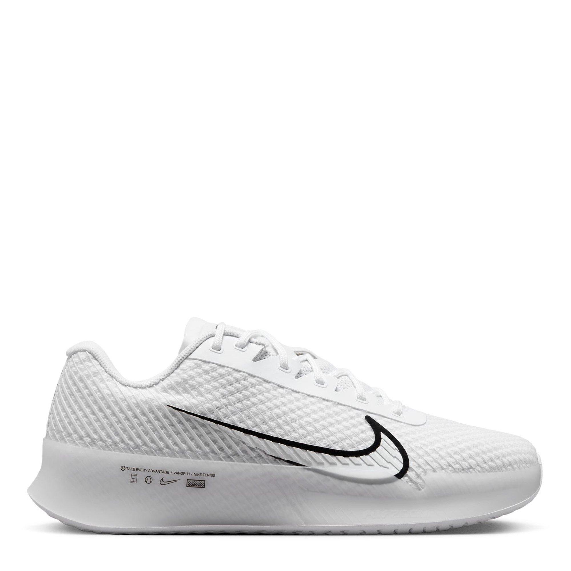 Branco/Preto - Nike - Zoom Vapor 11 Men's Hard Court Tennis Shoes - 1