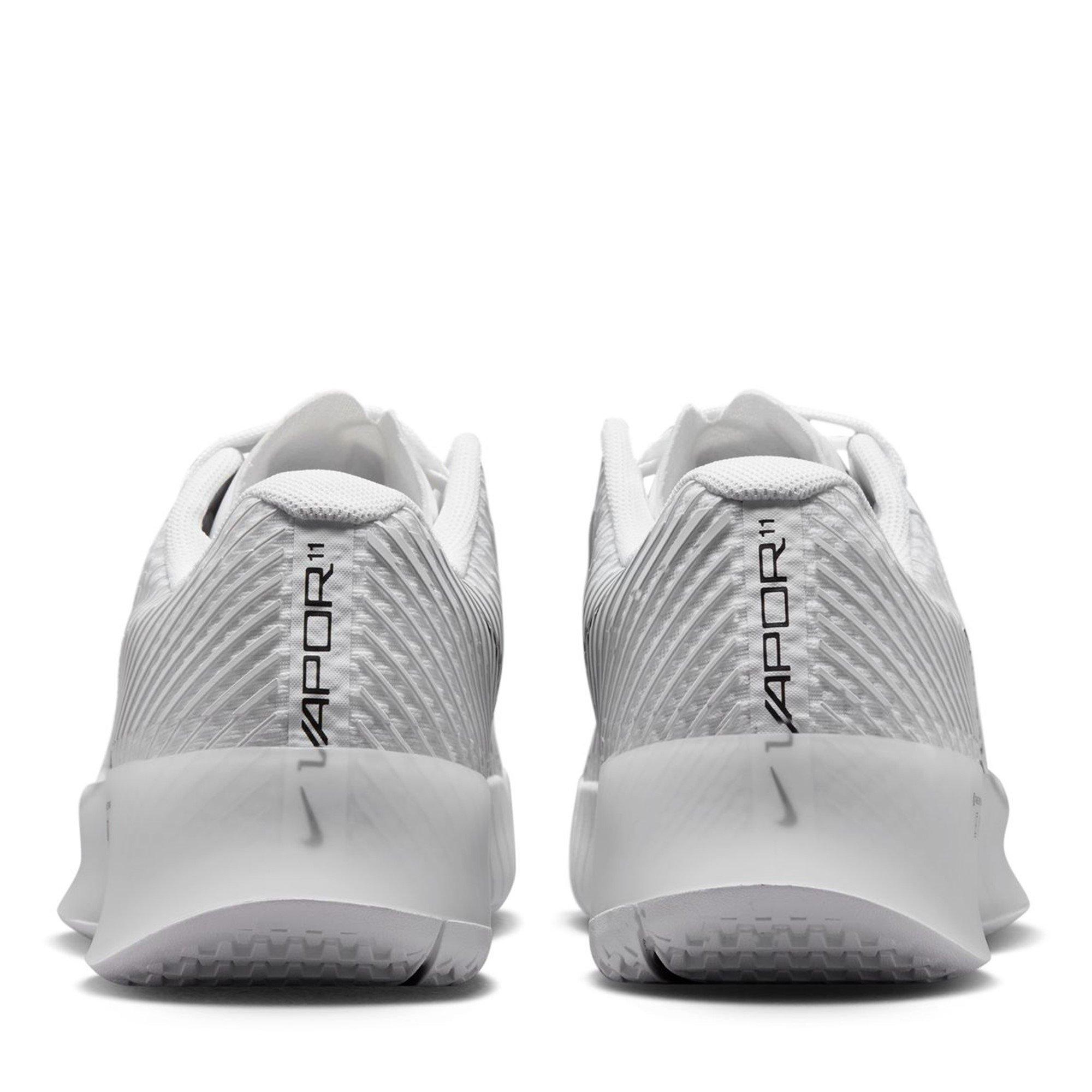 Branco/Preto - Nike - Zoom Vapor 11 Men's Hard Court Tennis Shoes - 5
