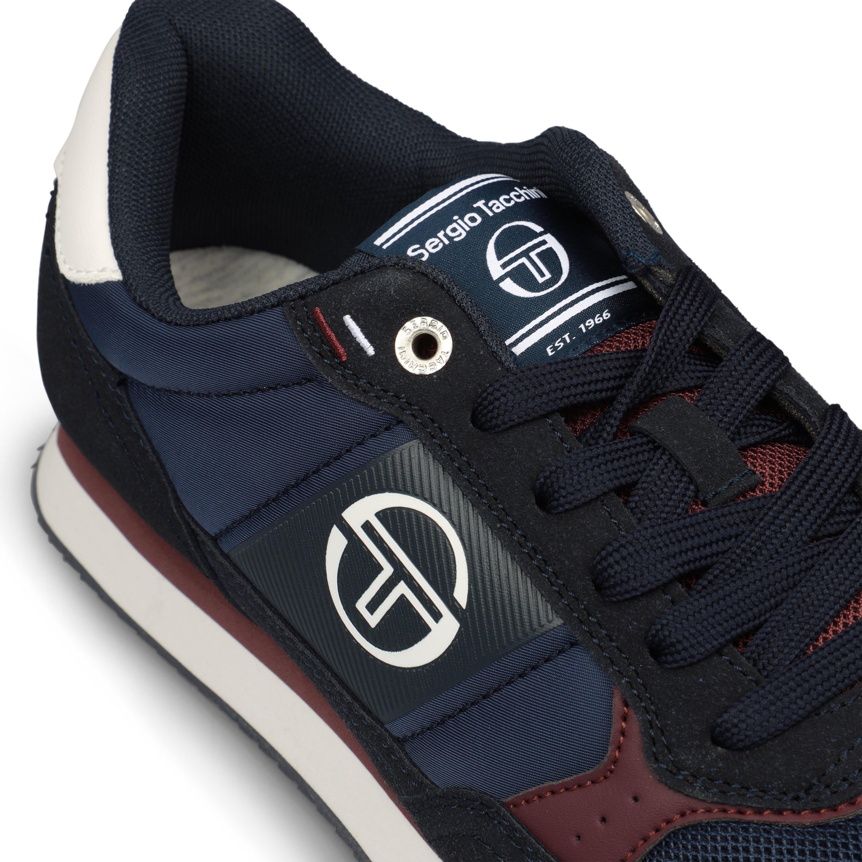 MAB/WHT/FIG - Sergio Tacchini - Unisex Monza Lace-Up Tennis Shoes - 5