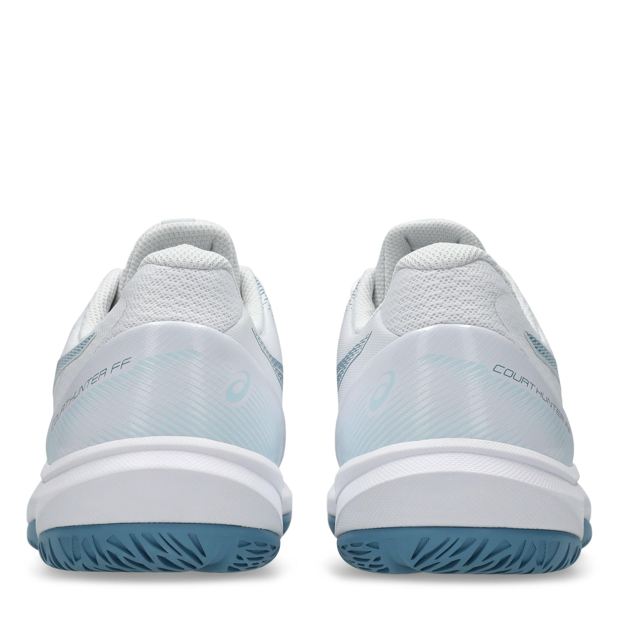 WHITE/SABA BLUE - Asics - Court Hunter FF 3 Mens Shoes - 7