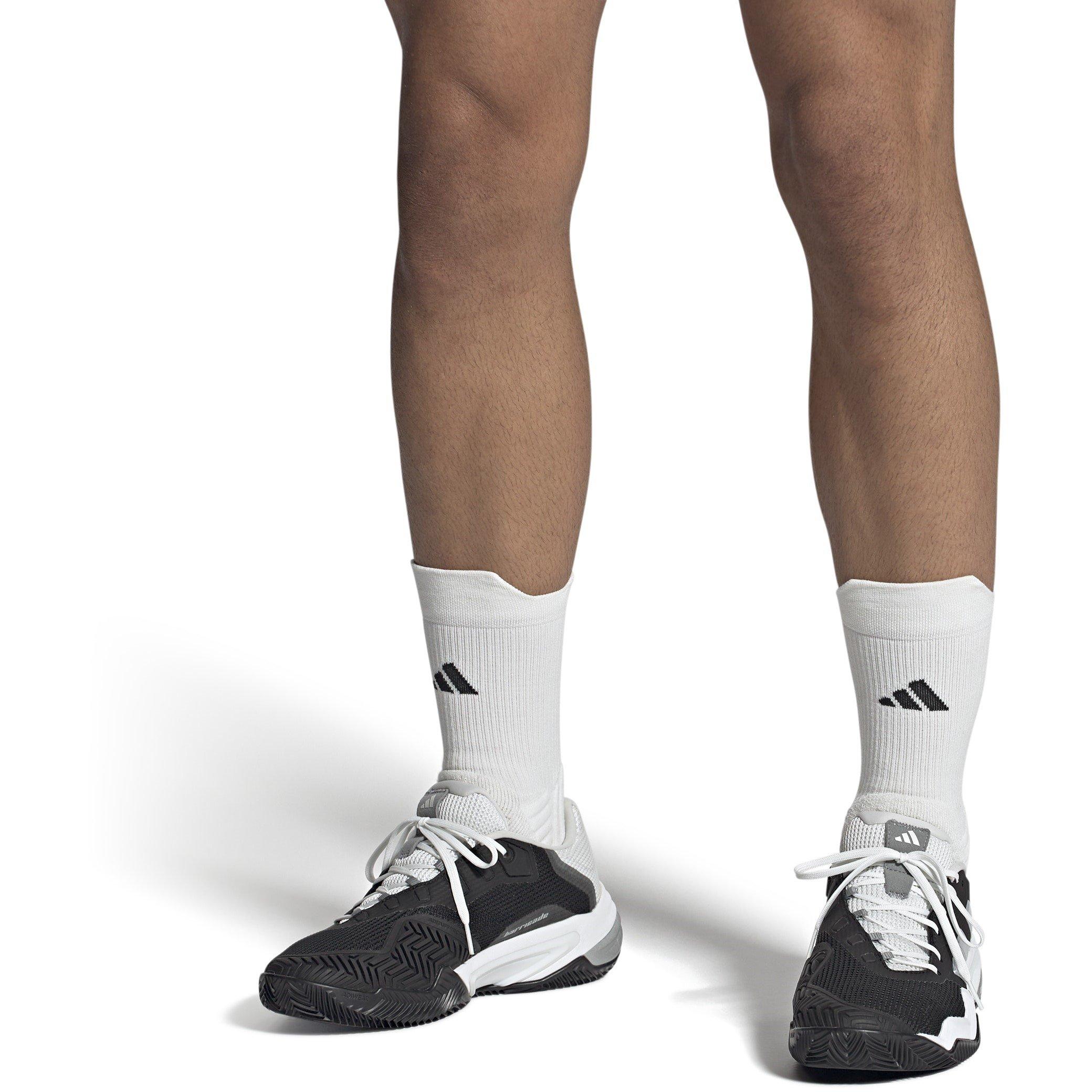 Nero/Bianco/Argento - adidas - Barricade 13 Clay Tennis Shoes Mens - 10