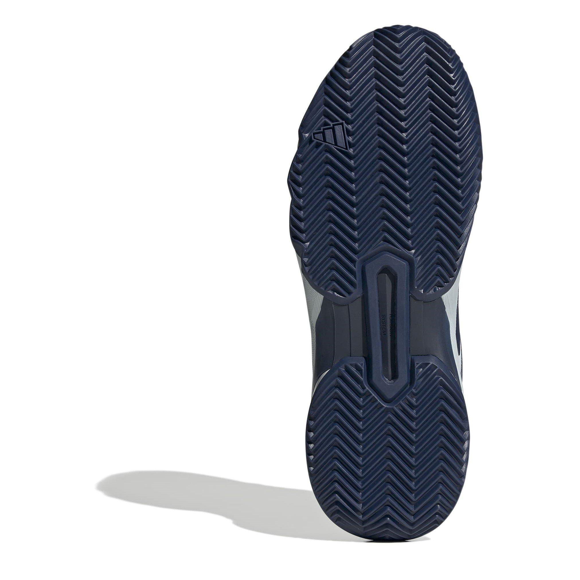 White/Blue - adidas - CourtJam Control 3 Clay Tennis Shoes Mens - 7