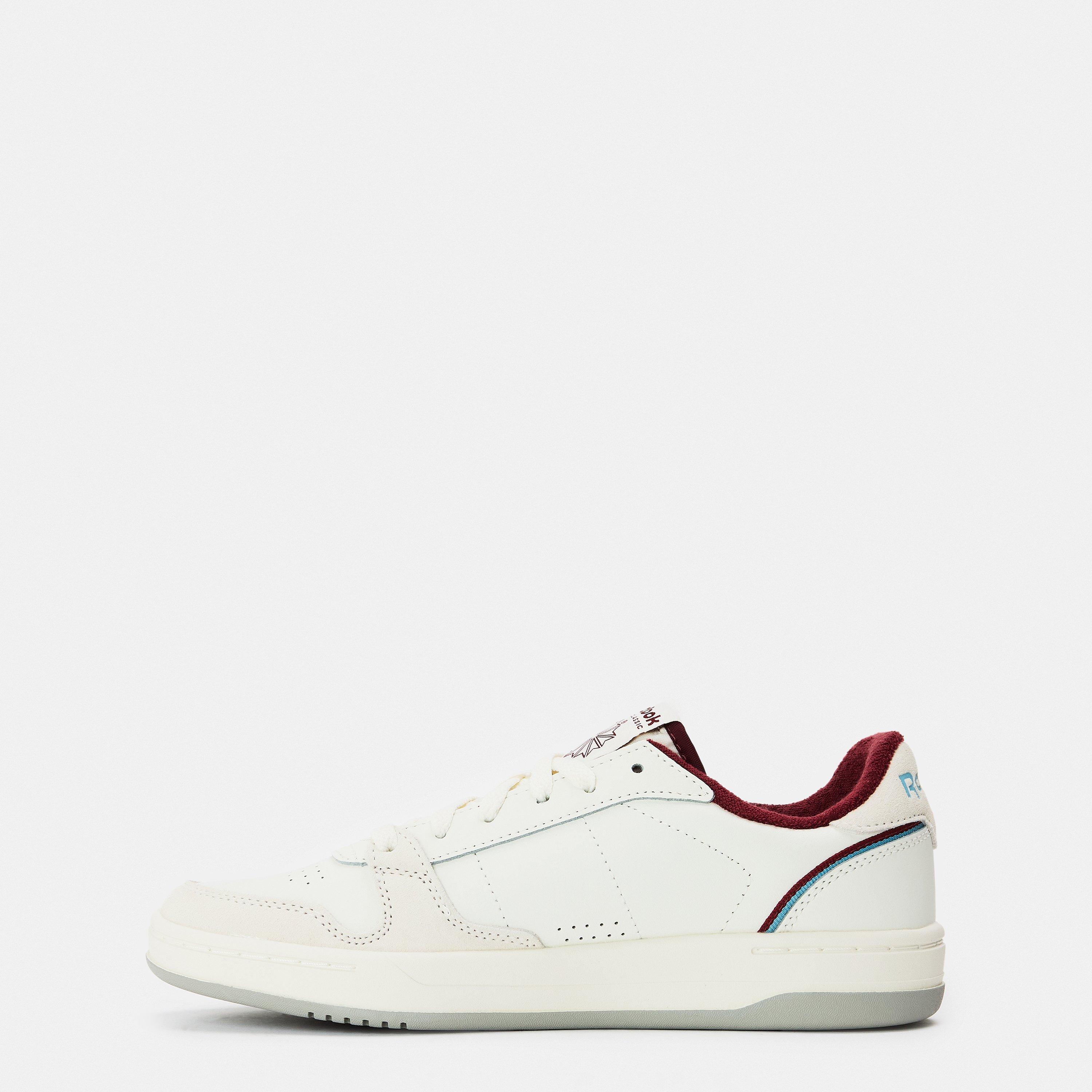 Chalk/Grey 1 - Reebok - Light Court Tennis Shoes - 2