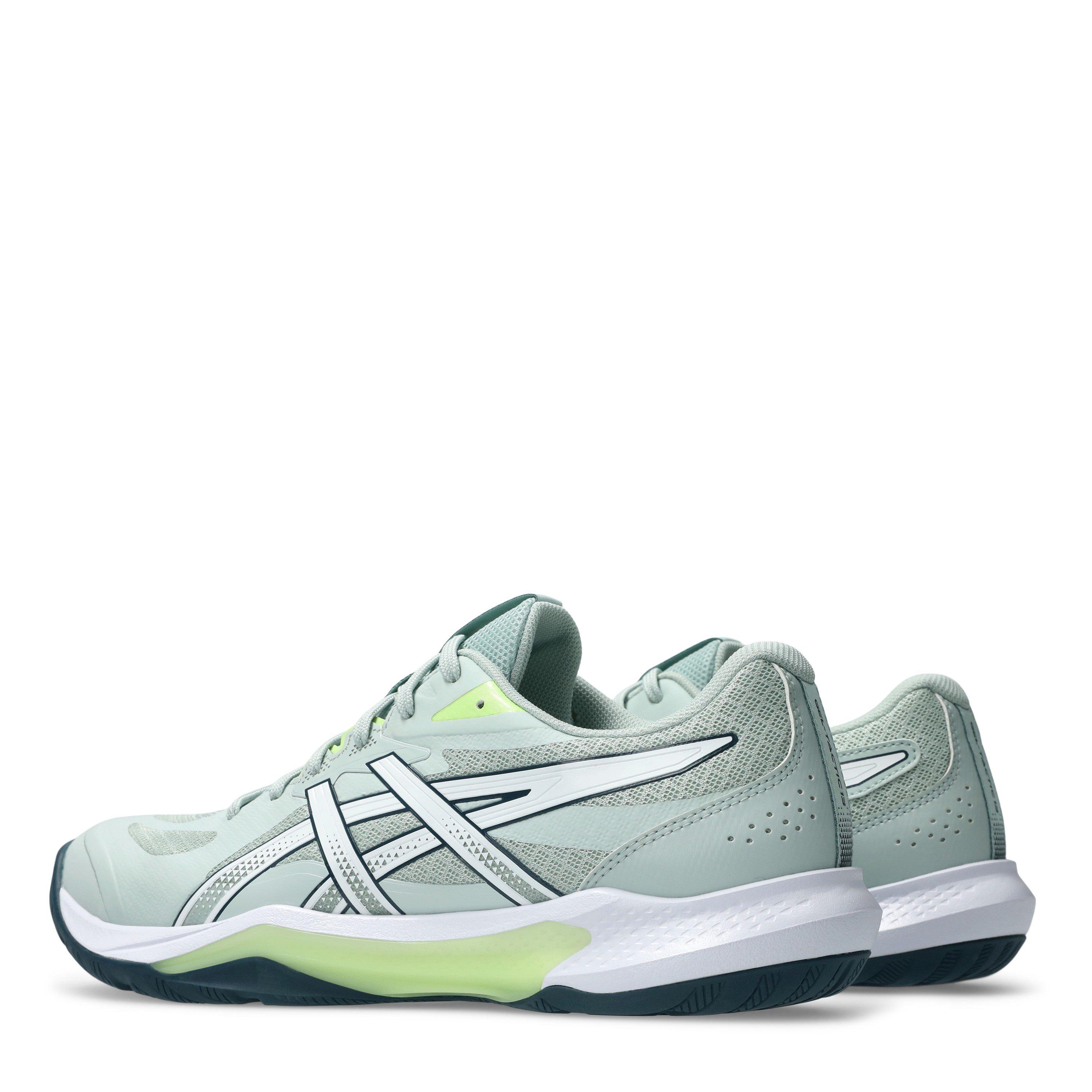 LICHEN ROCK/WHT - Asics - GEL-TACTIC 13 Mens Badminton Shoes - 5
