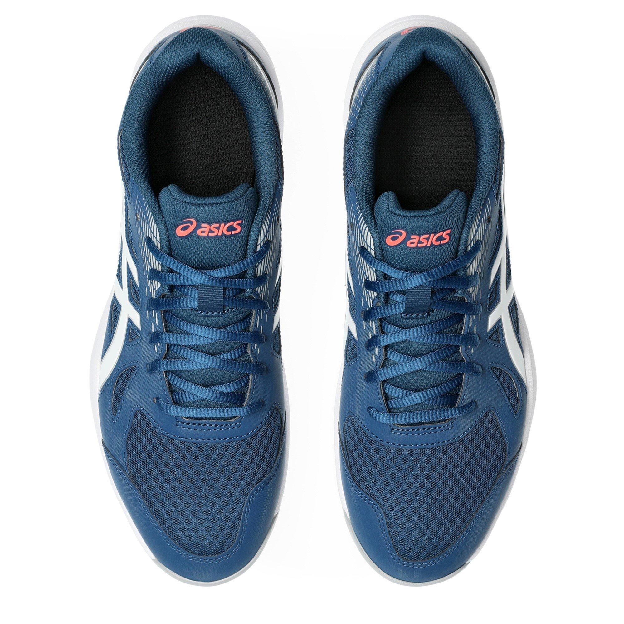 MAKO BLUE/WHITE - Asics - Upcourt 6 Mens Badminton Shoes - 6