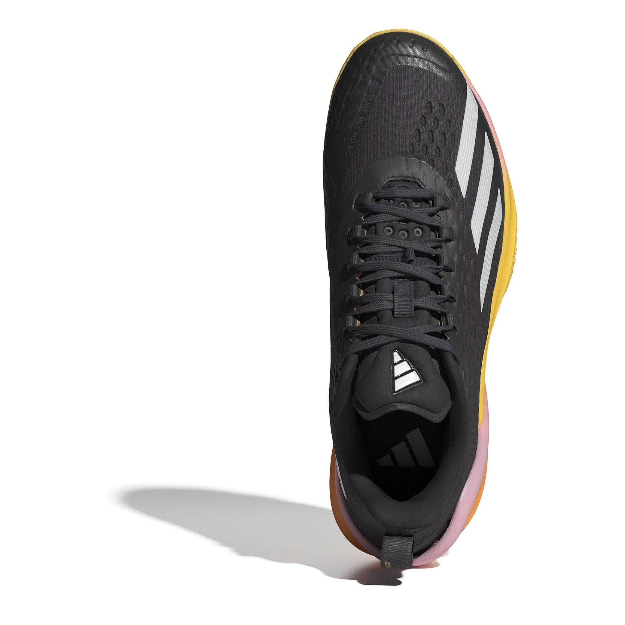 Blk/Met/Sprk - adidas - Adizero Cybersonic Clay Tennis Shoes Mens - 5