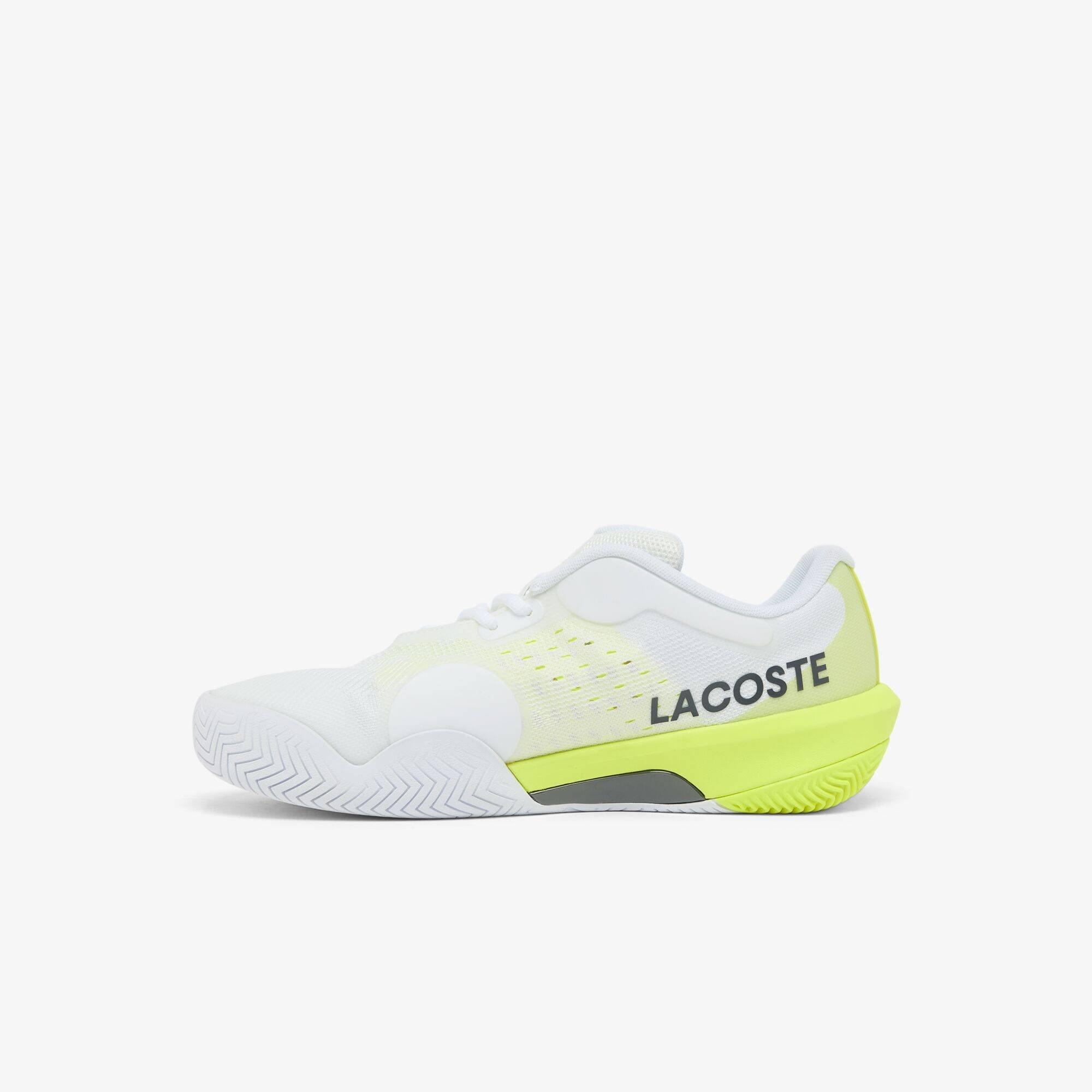 Wht/Yllw V05 - Lacoste - Men's AG-LT EVO Tennis Shoes - 2