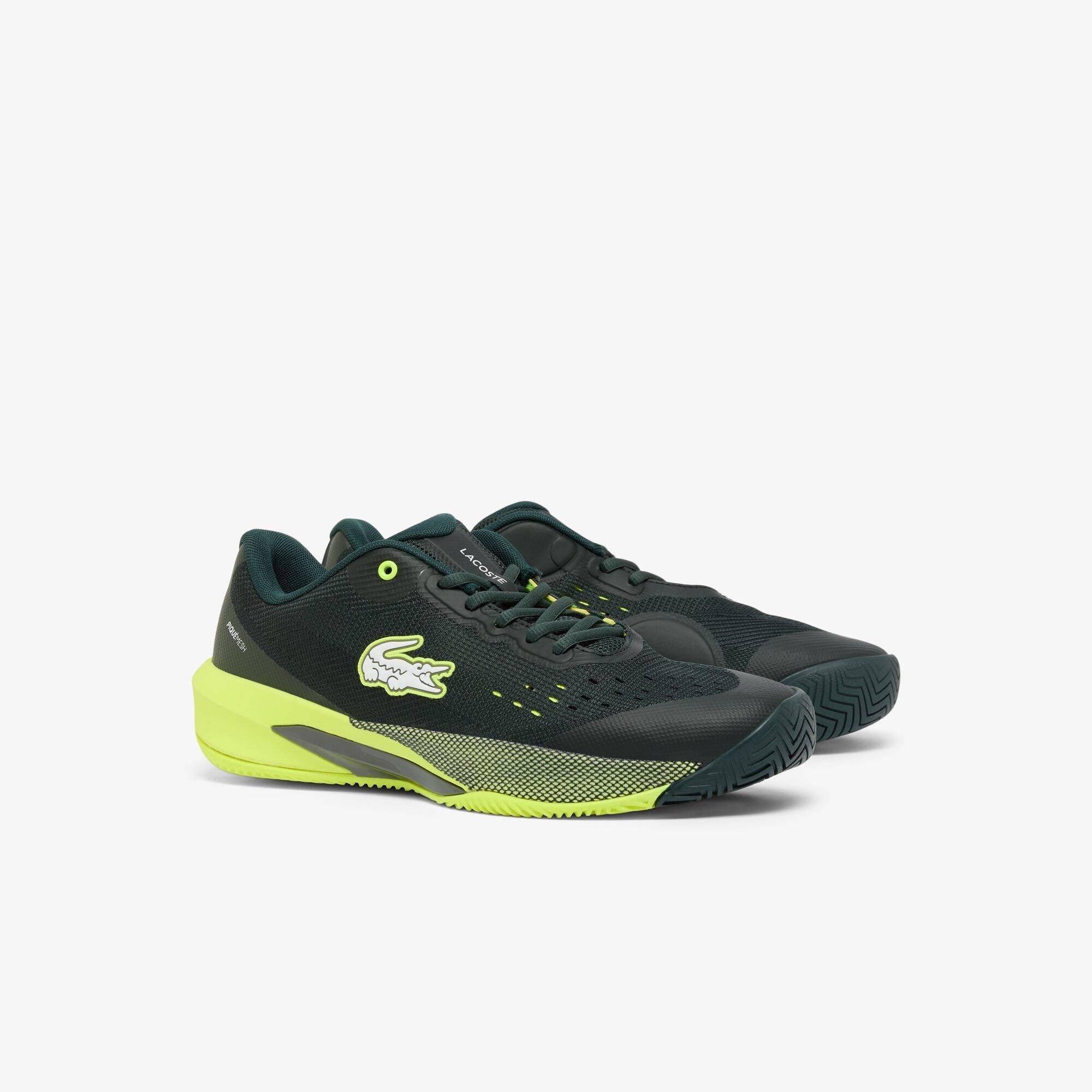 Grn/Yllw AB3 - Lacoste - Men's AG-LT EVO Tennis Shoes - 3
