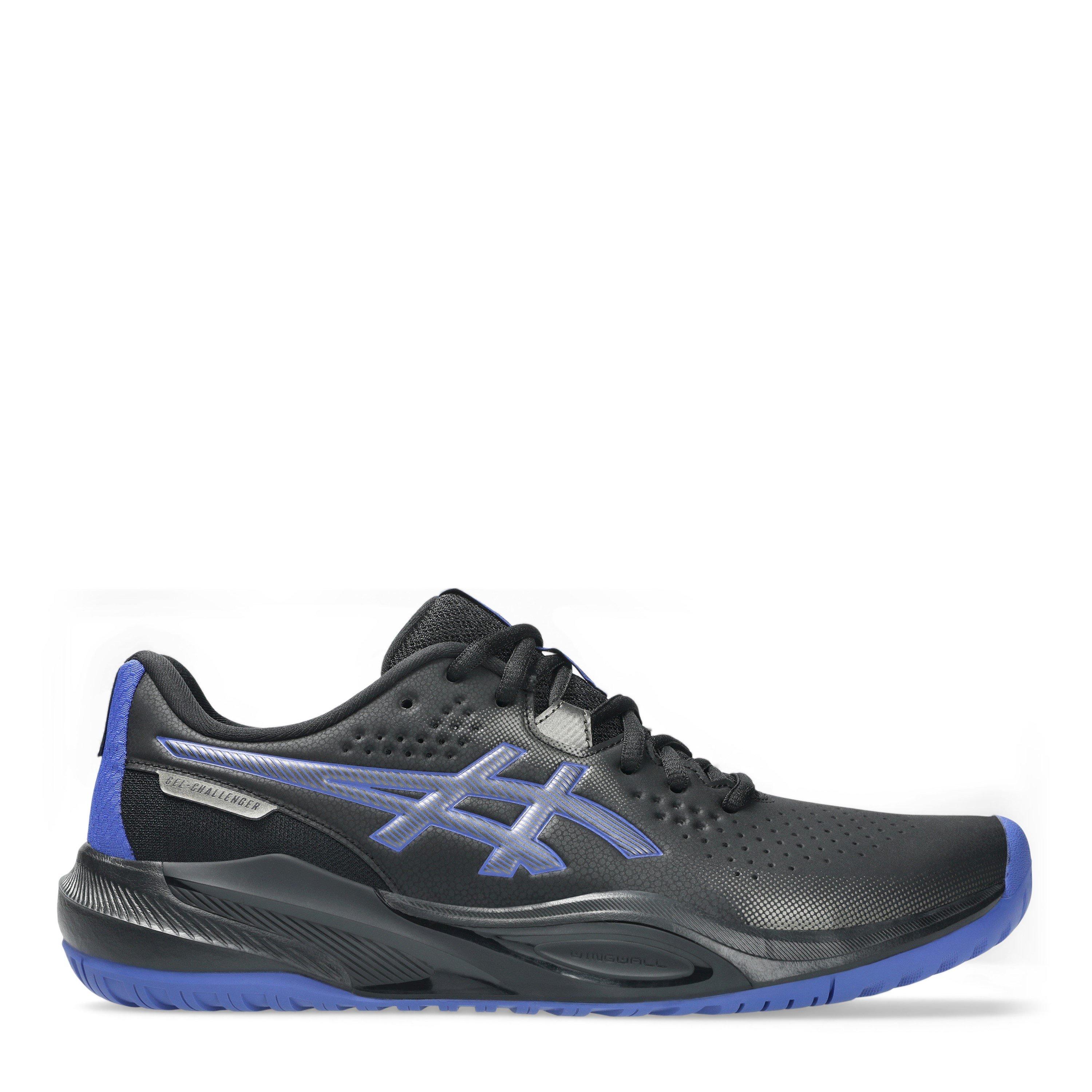 Asics Men's Gel-Challenger 15 Tennis Shoes - Black/Dk Cobalt - 7 (41.5)