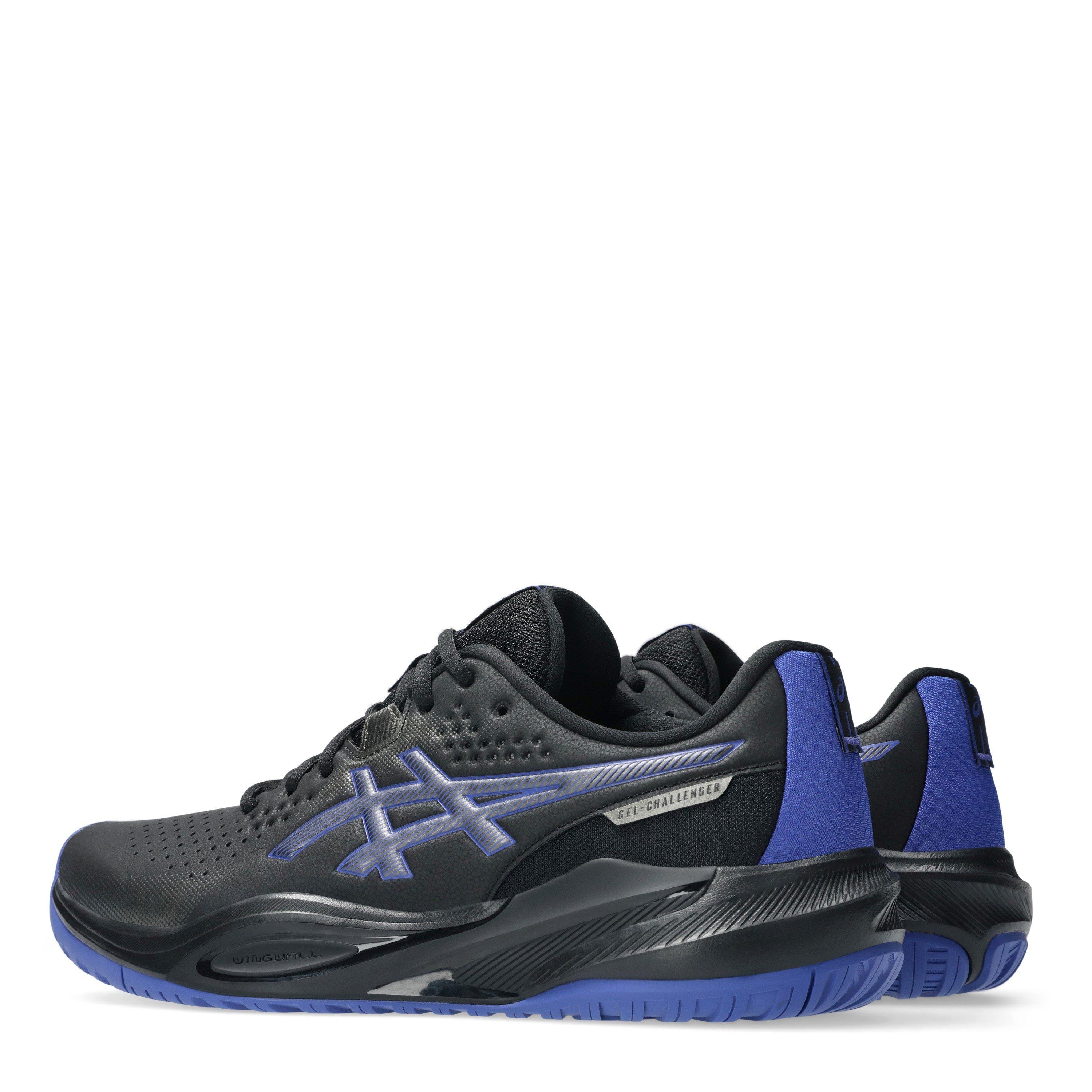 Schwarz/Dunkelblau Kobalt - Asics - Gel-Challenger 15 Tennis Shoes Mens - 5