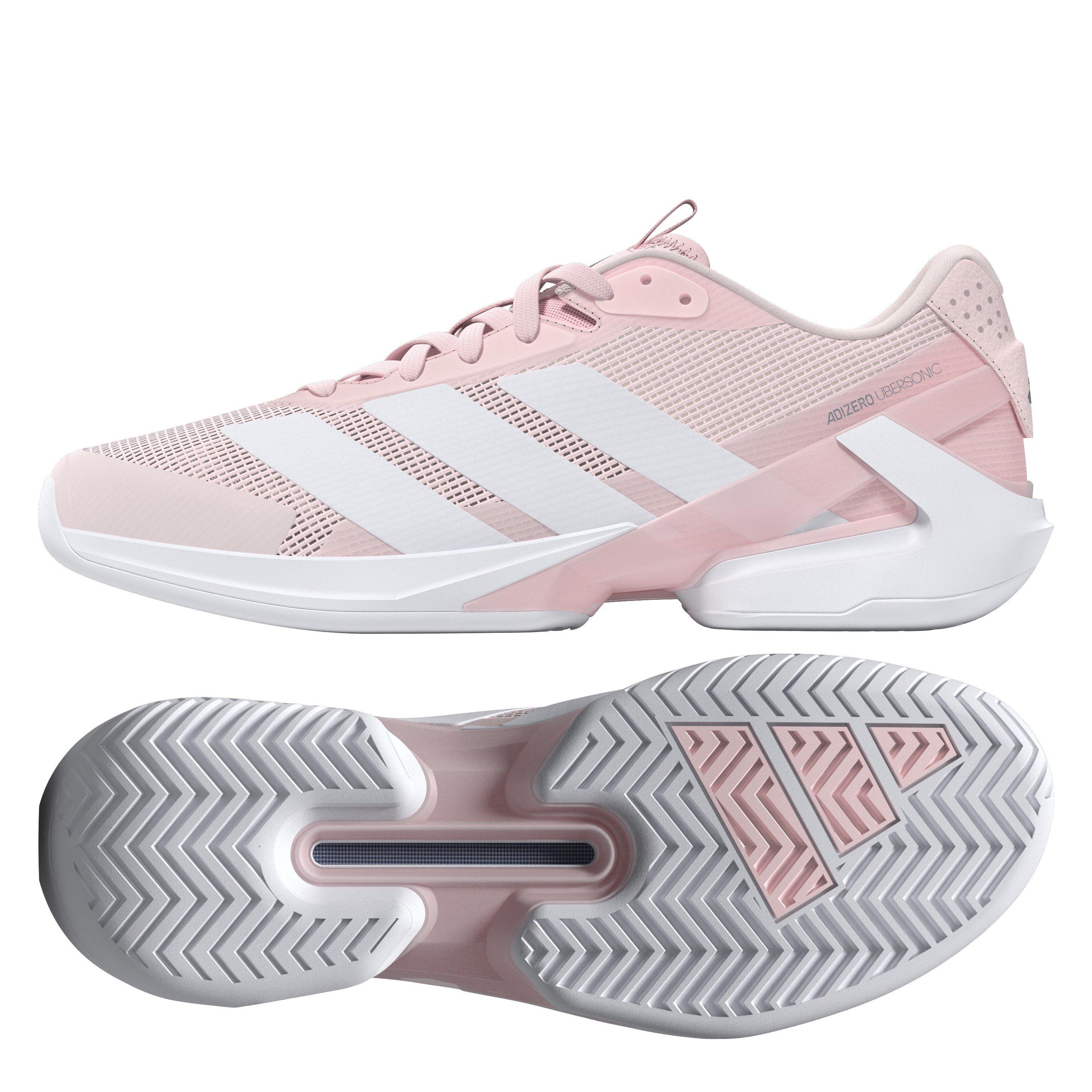 Dis Pink - adidas - Men's Adizero Ubersonic Tennis Shoes - 4
