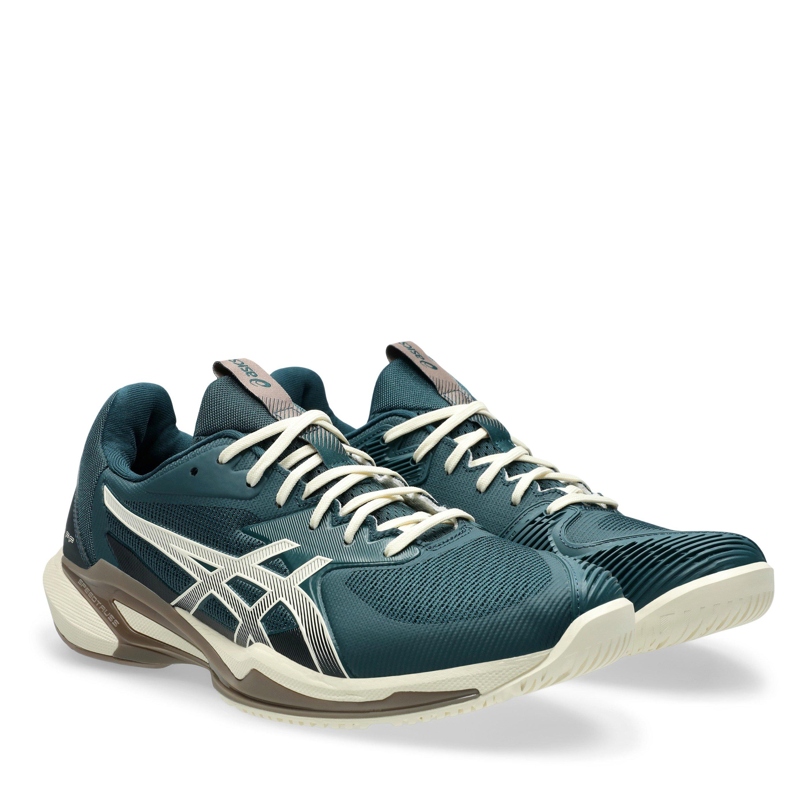 Saxon Green - Asics - Solution Speed FF 3 Tennis Shoes Mens - 4
