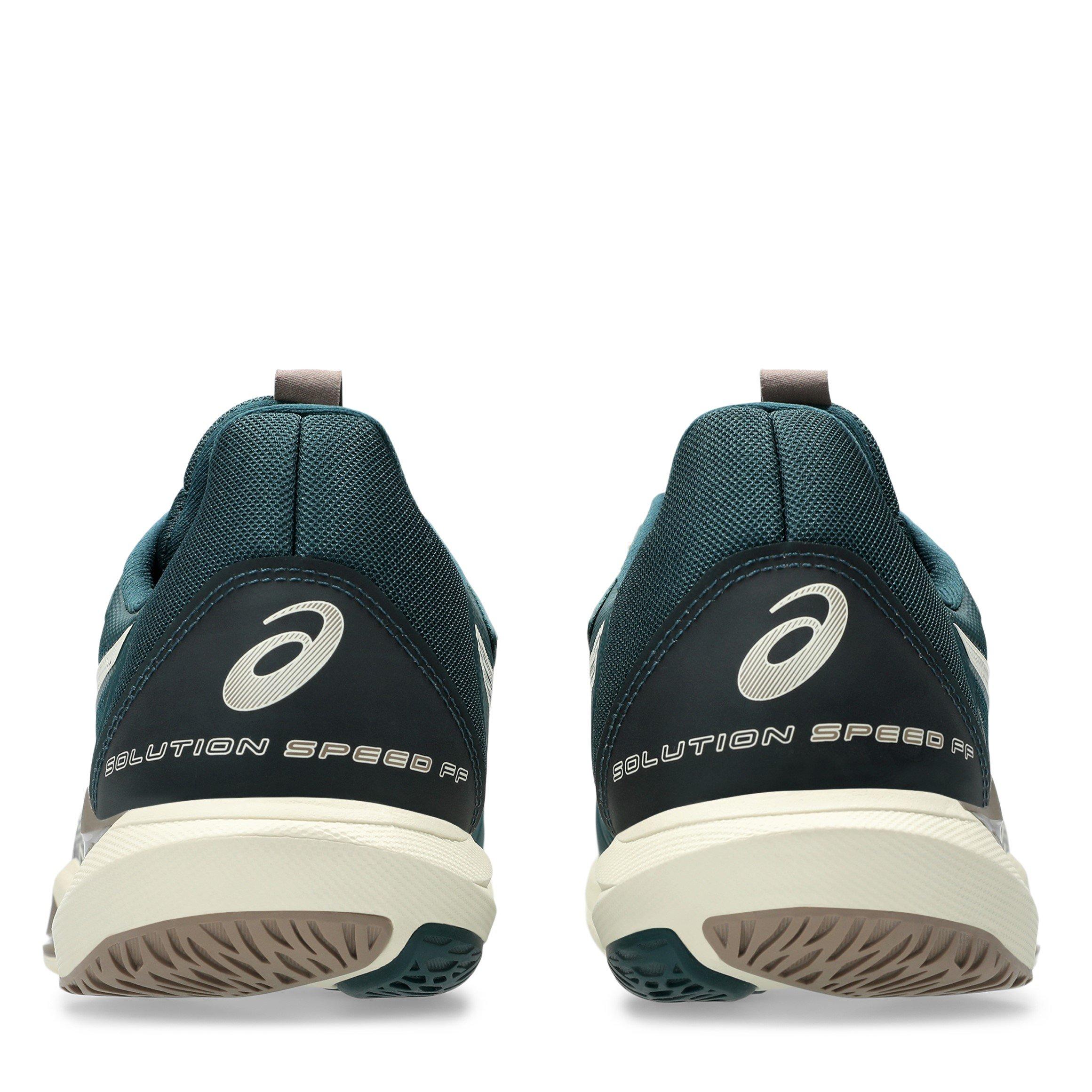 Saxon Green - Asics - Solution Speed FF 3 Tennis Shoes Mens - 7