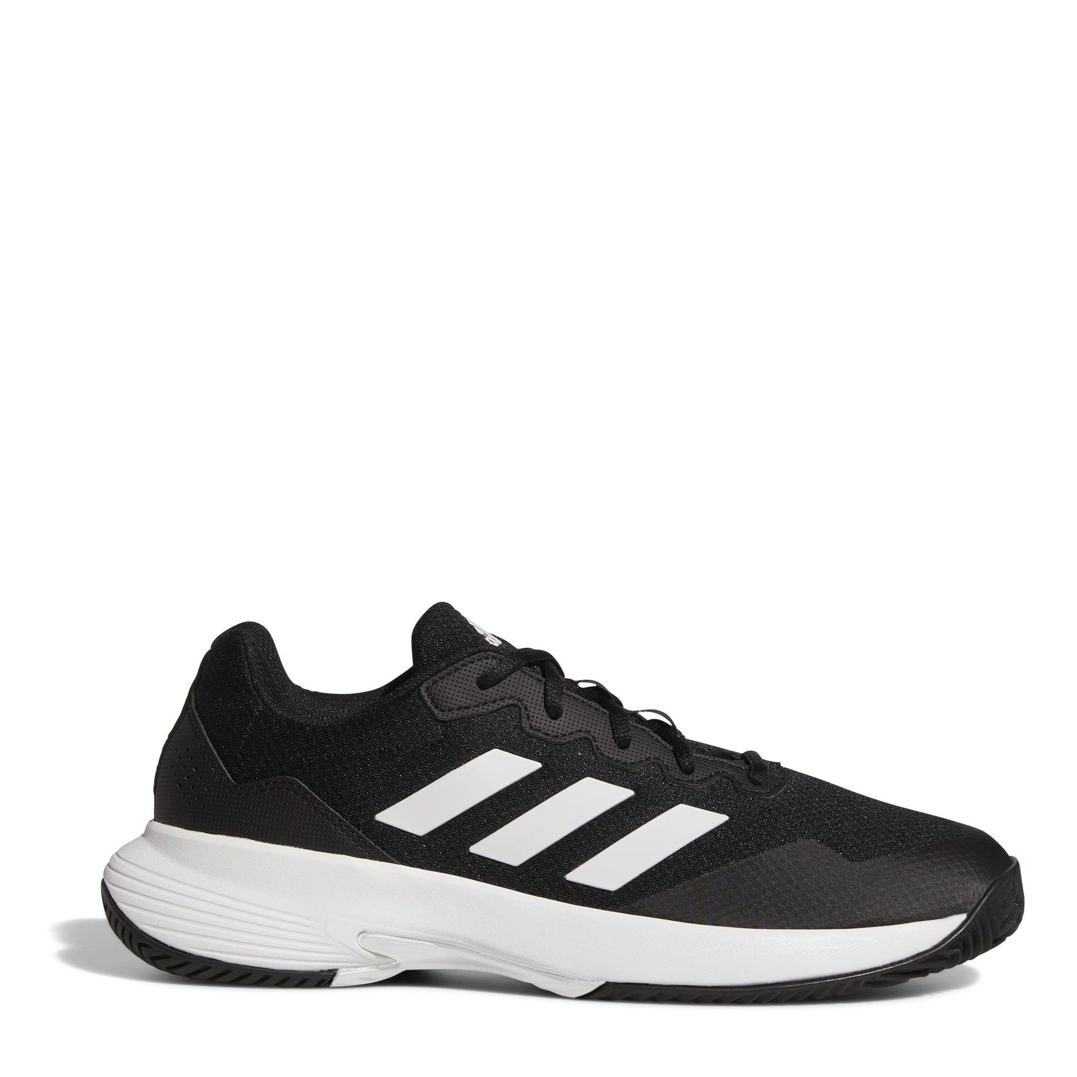 Preto/Branco - adidas - Game Court 2 Men's Tennis Shoes - 1