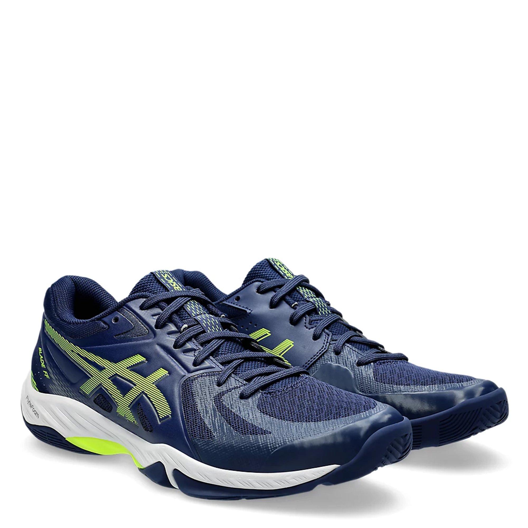 BlueExpa/Yellow - Asics - Blade FF Mens Badminton Shoes - 5