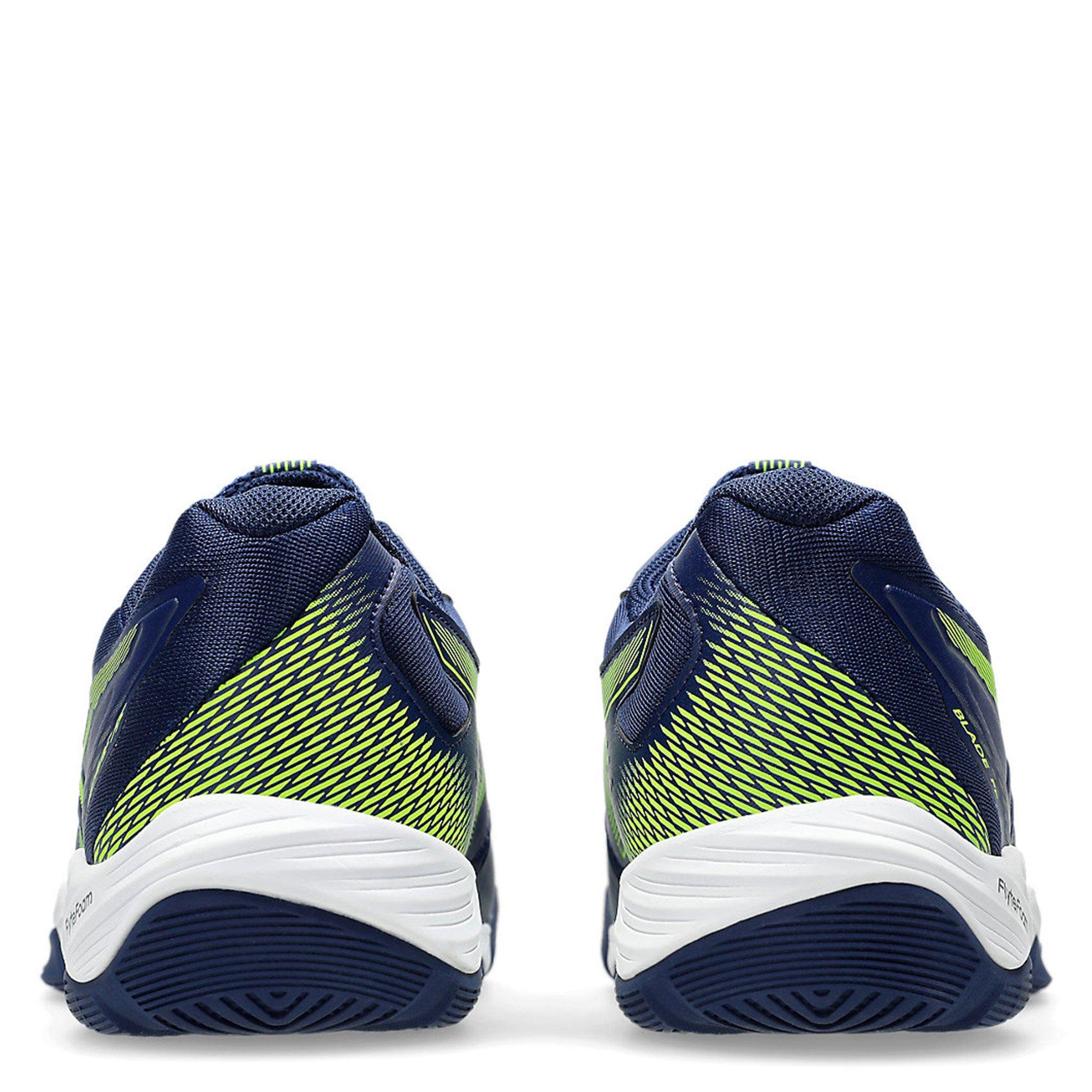 BlueExpa/Yellow - Asics - Blade FF Mens Badminton Shoes - 7
