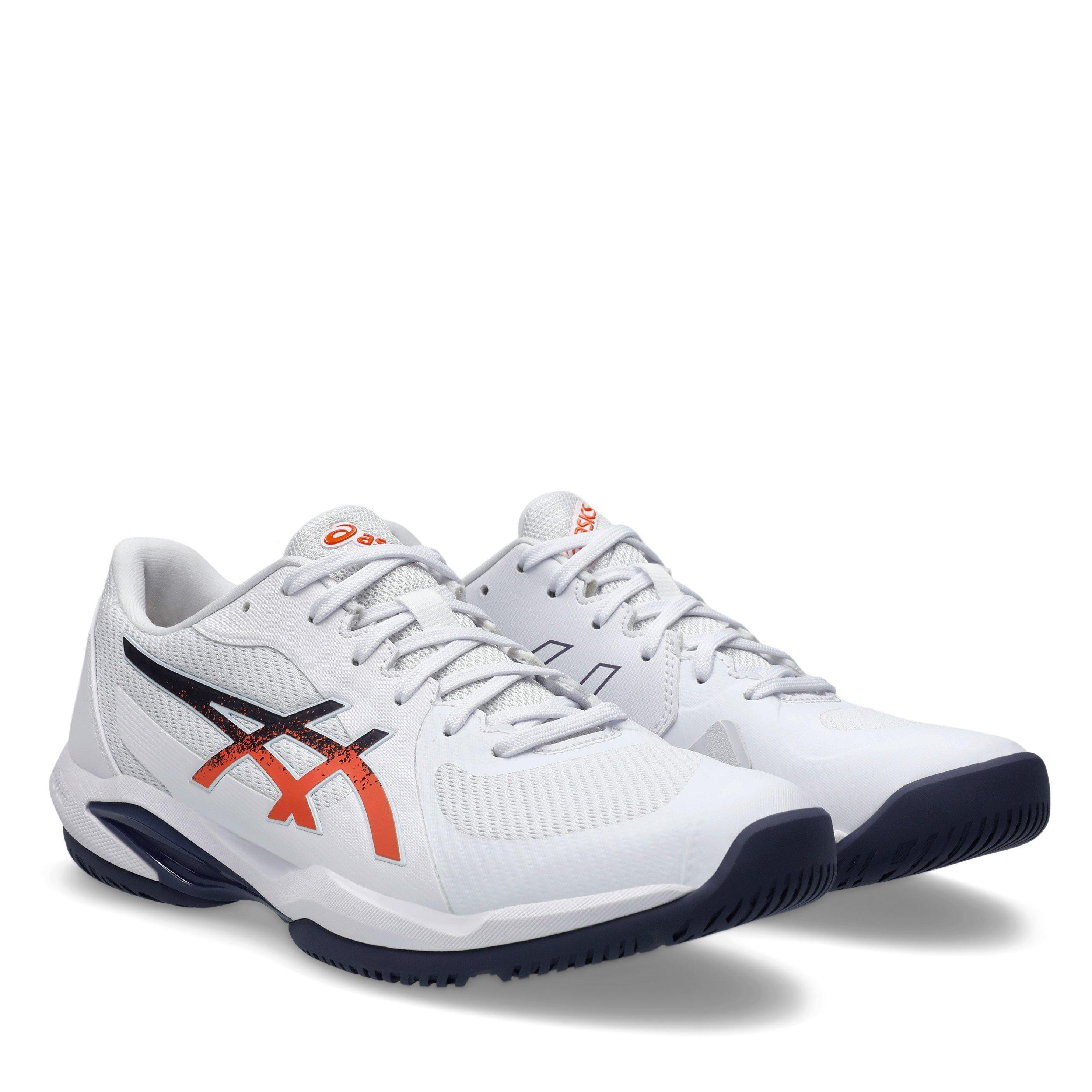 White/Orange - Asics - Solution Swift Ff 2 Tennis Shoes Mens - 4