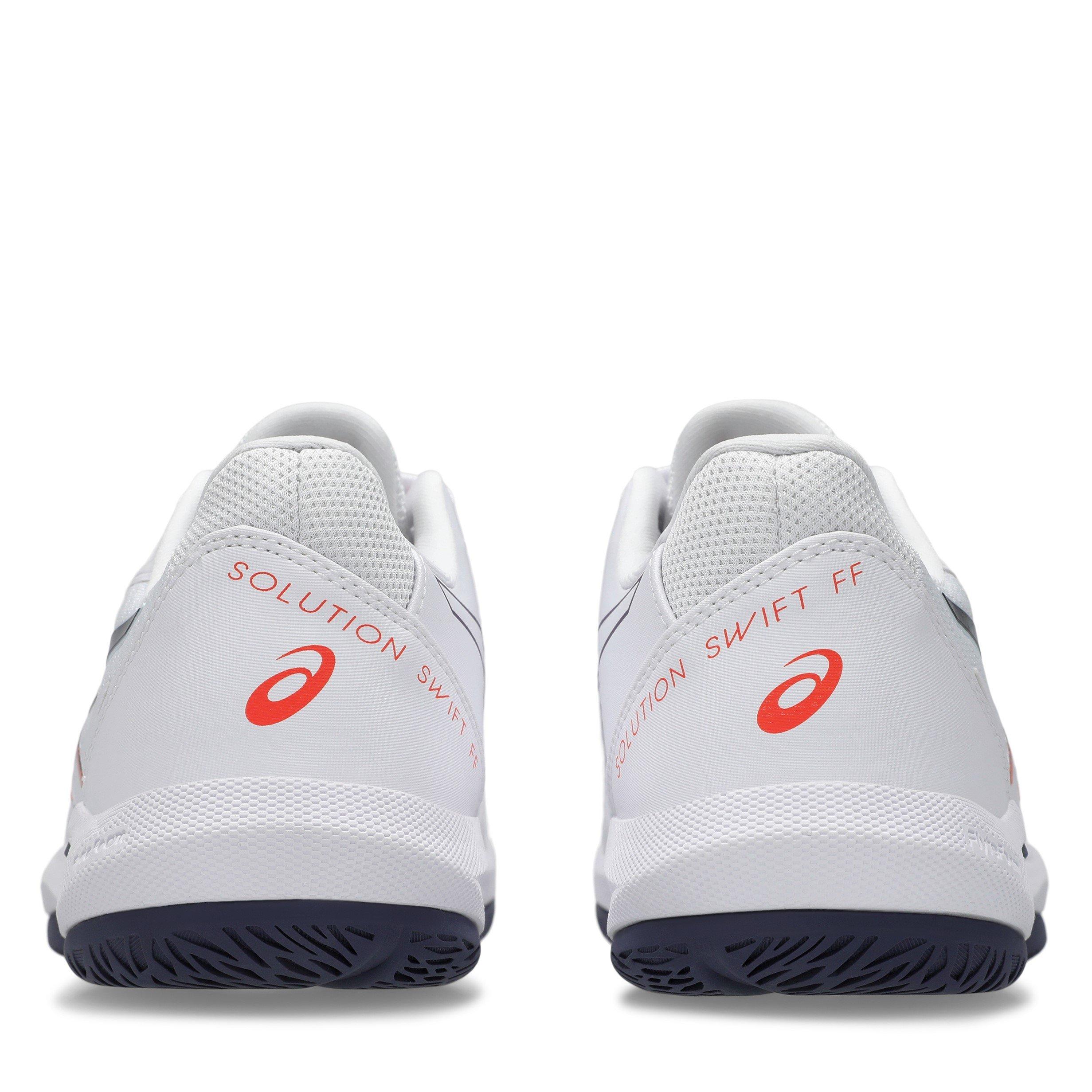 White/Orange - Asics - Solution Swift Ff 2 Tennis Shoes Mens - 7