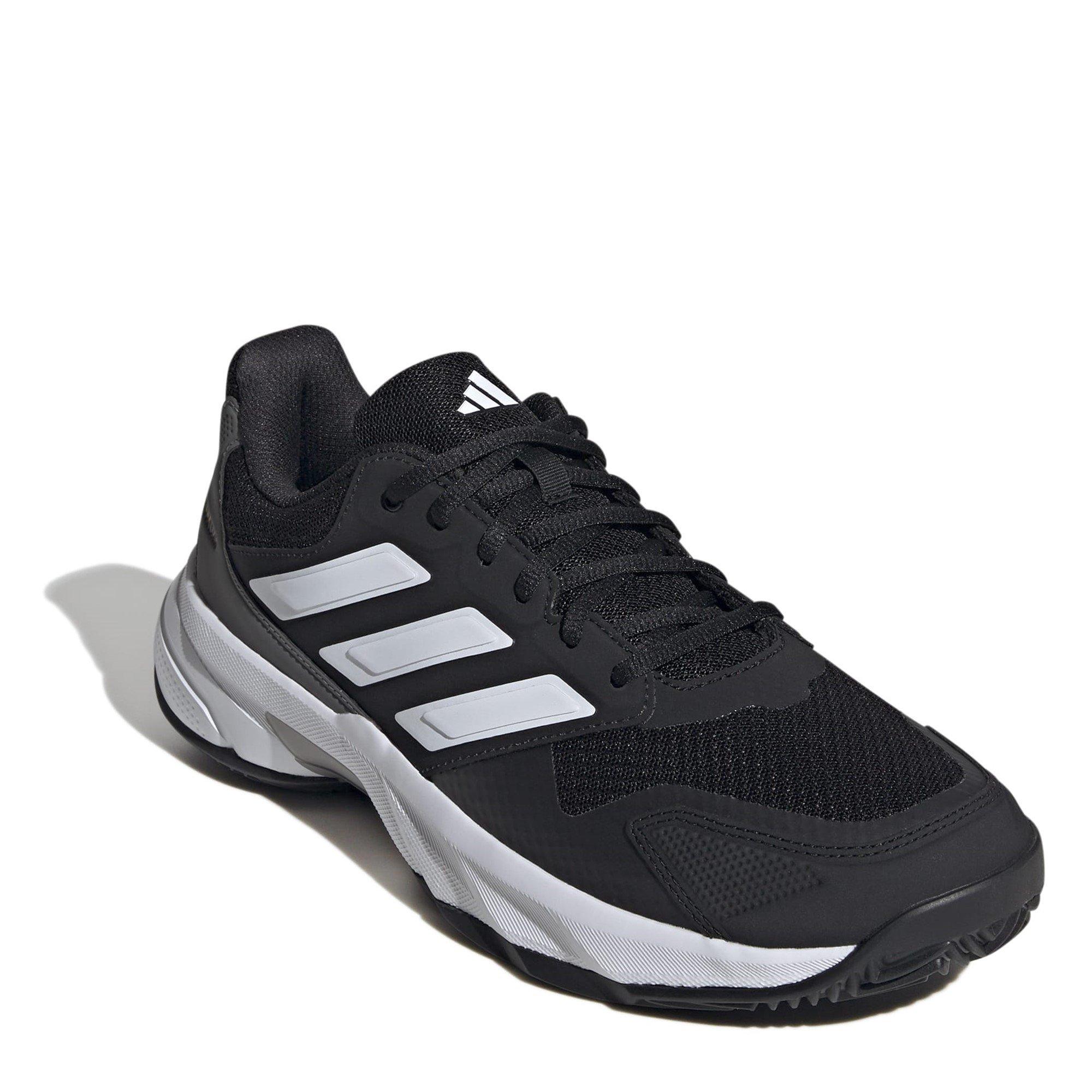 Black - adidas - Courtjam Control Tennis Shoes - 3