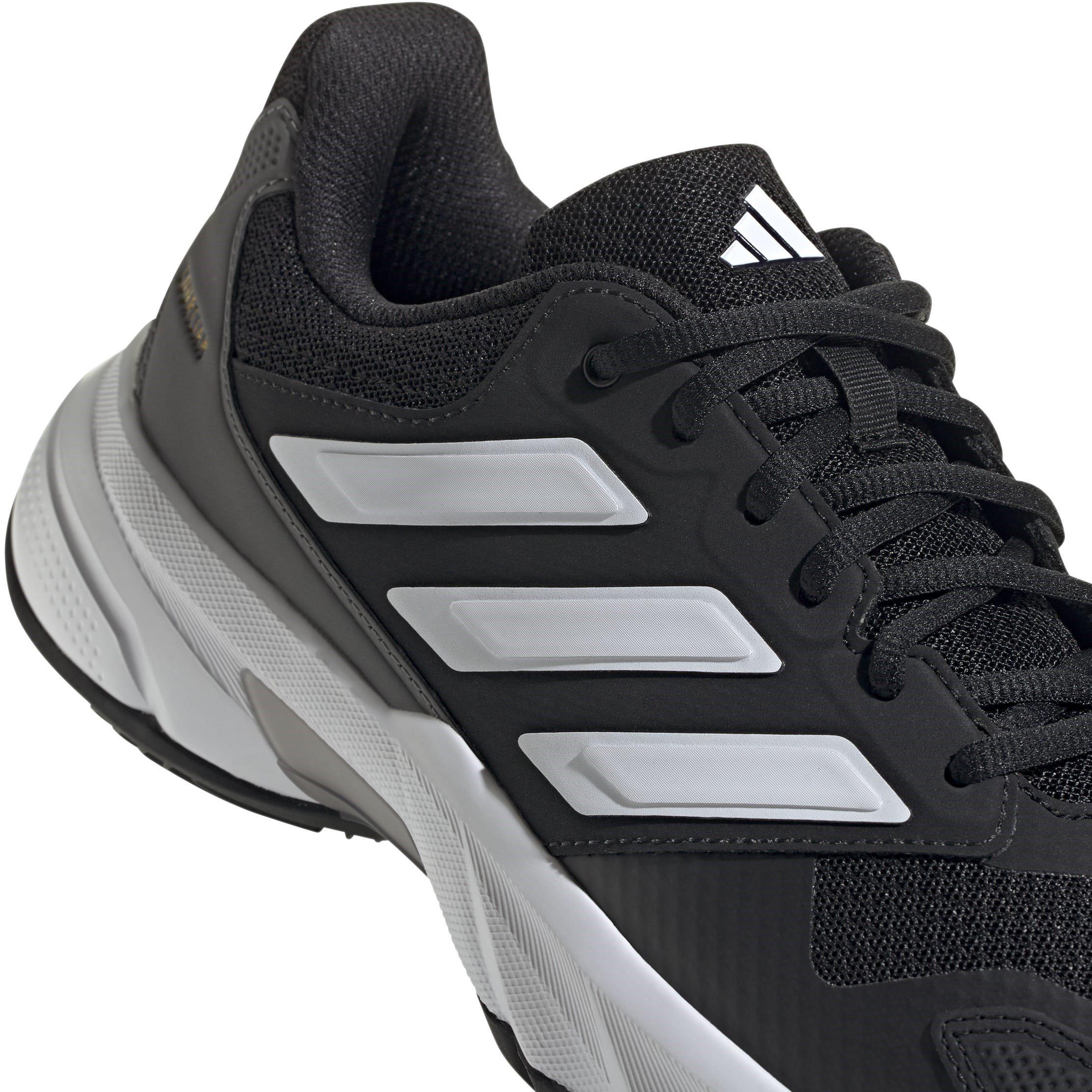 Black - adidas - Courtjam Control Tennis Shoes - 8