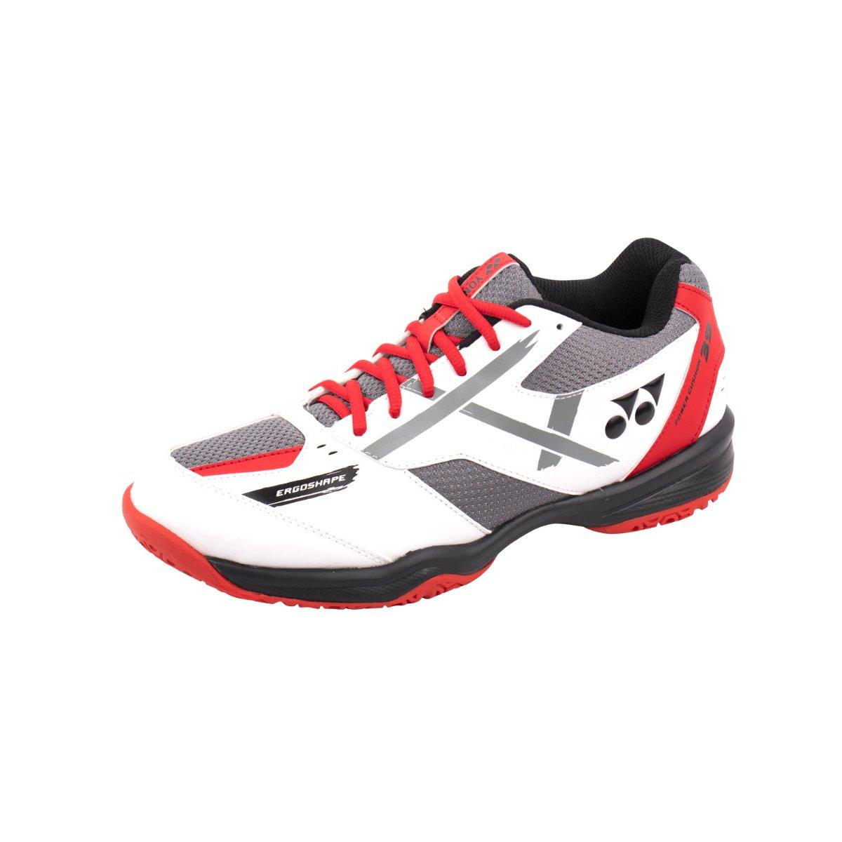White/Red - Yonex - Power Cushion 39 Badminton Shoes Mens - 1