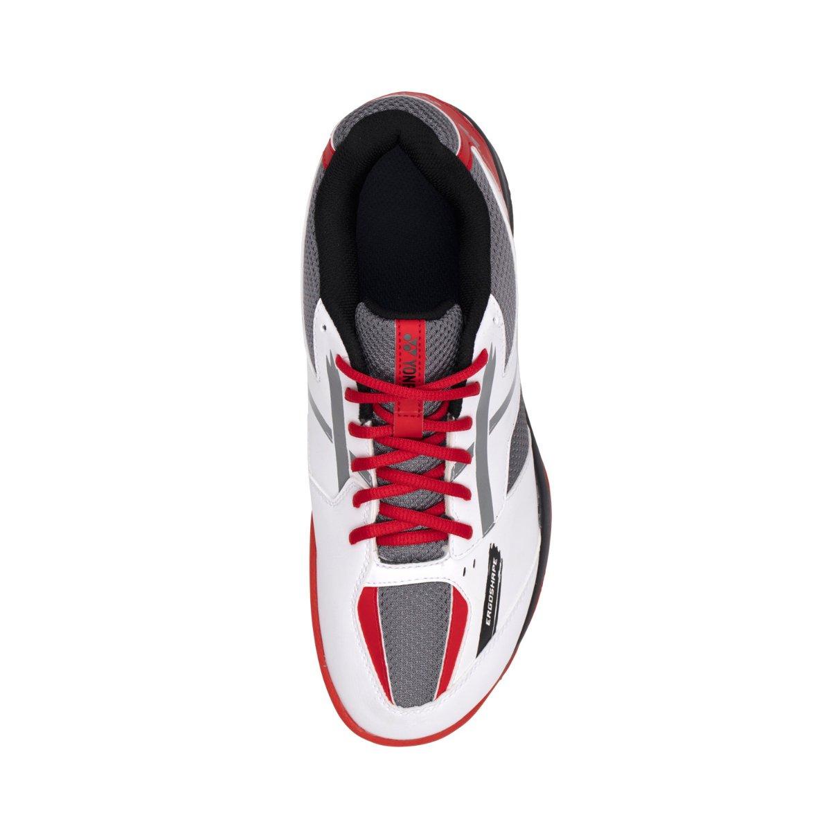 Wit/Rood - Yonex - Power Cushion 39 Badminton Shoes Mens - 4