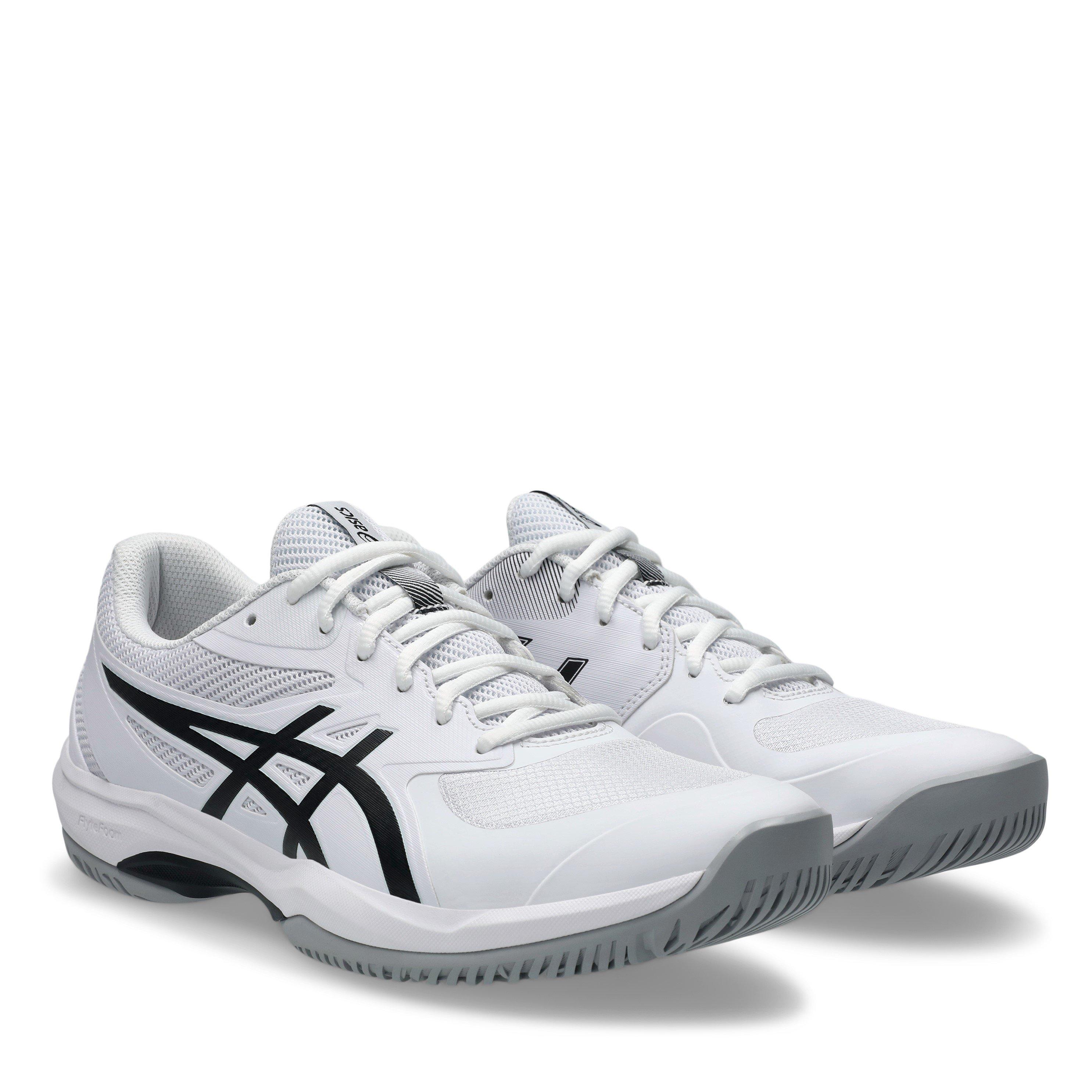 Hvid/Sort - Asics - Game FF Mens Tennis Shoes - 4