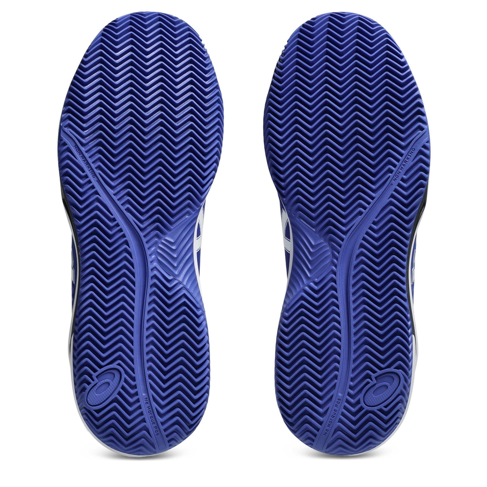 Dk Cobalt/Wht - Asics - Gel Dedicate Clay Tennis Shoes - 3