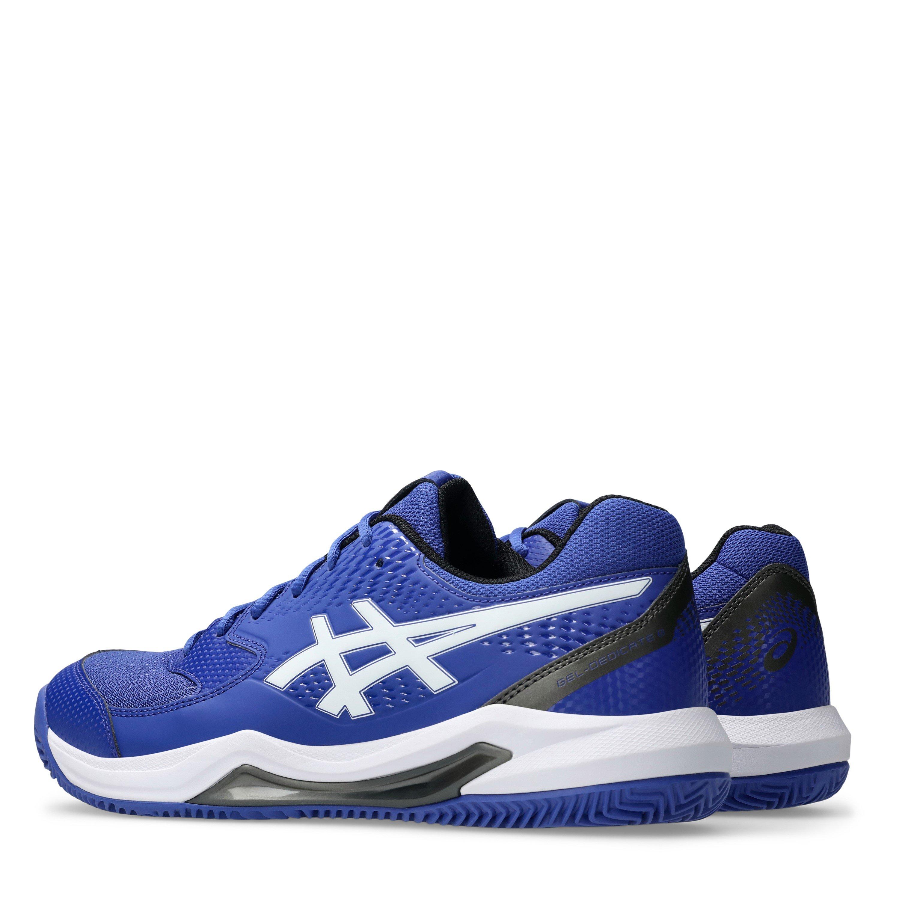 Dk Cobalt/Wht - Asics - Gel Dedicate Clay Tennis Shoes - 5