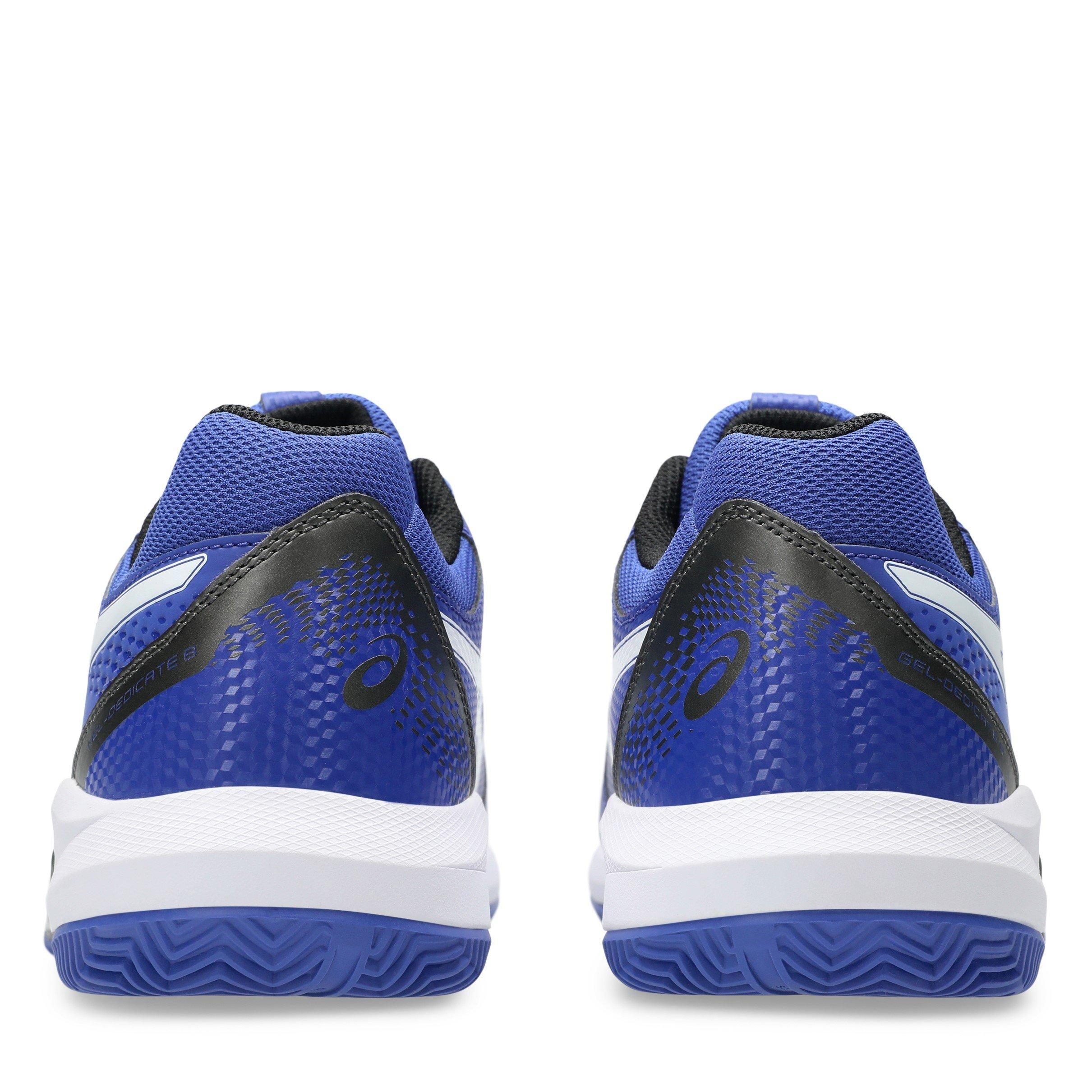Dk Cobalt/Wht - Asics - Gel Dedicate Clay Tennis Shoes - 7