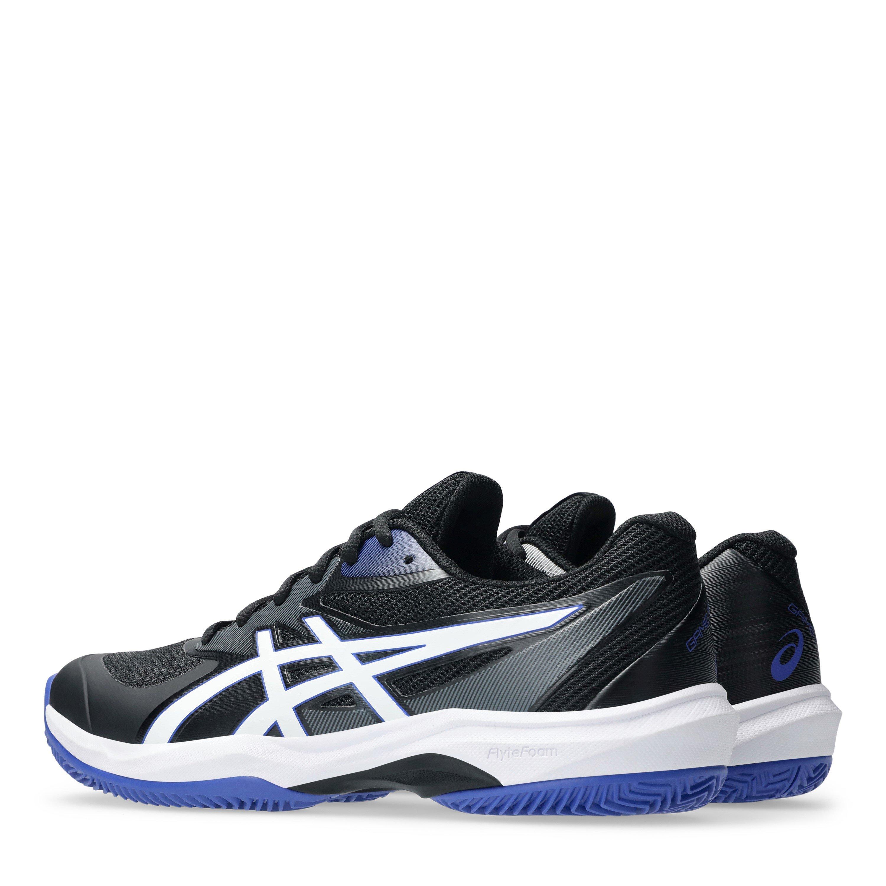 Zwart/Wit - Asics - Men's Game Tennis Shoes - 5