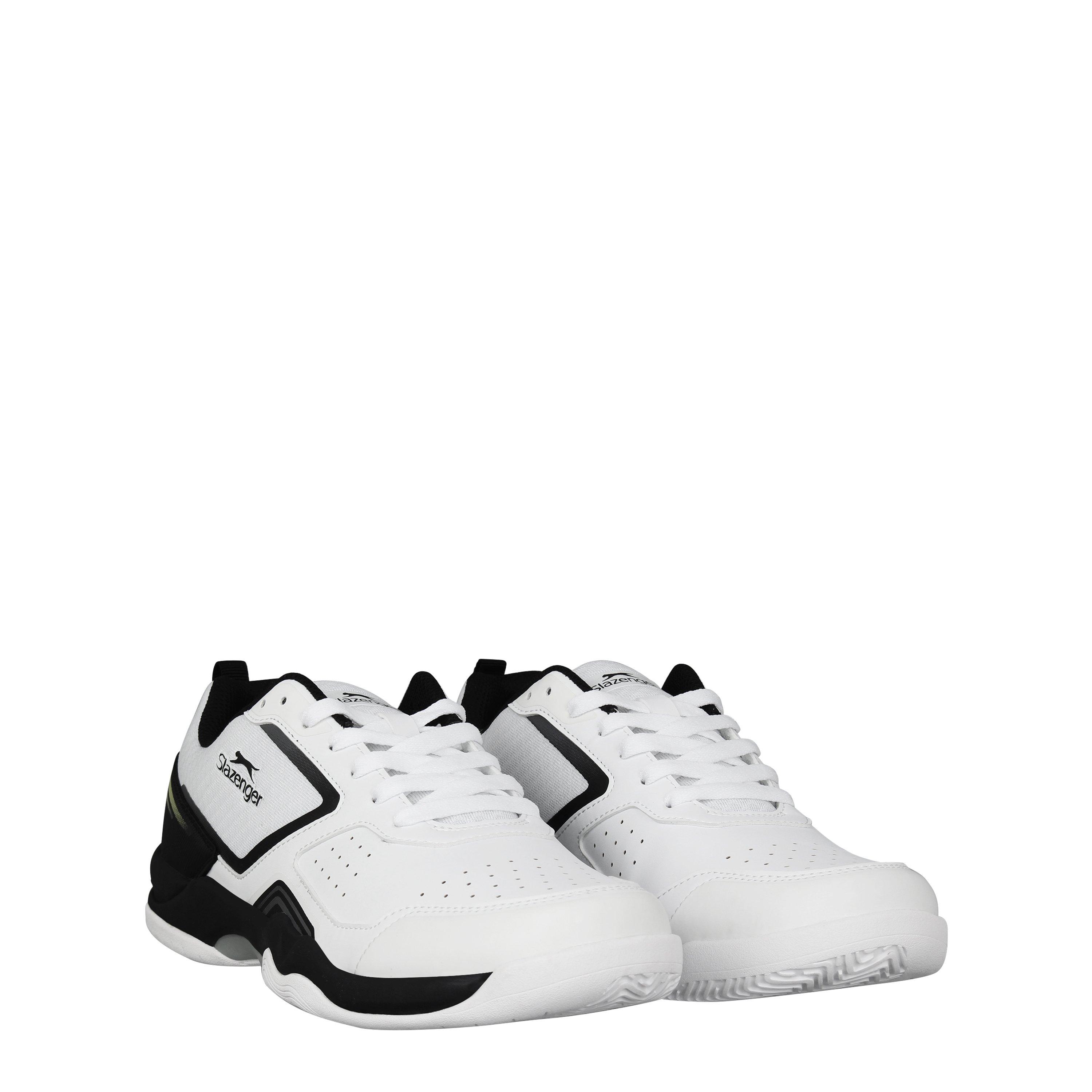 Wht/Blk/FL - Slazenger - Drive Tennis Shoes Mens - 3