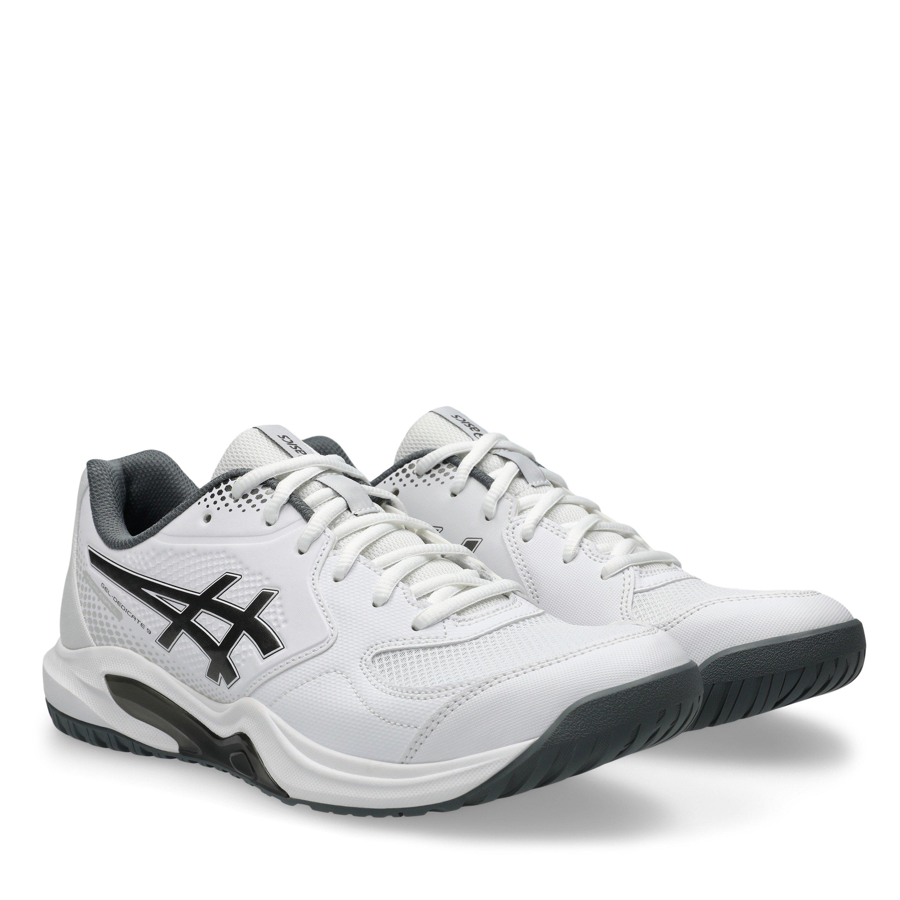 Wht/Gunmetal - Asics - Asics Gel-Dedicate 9 Sn10 - 4