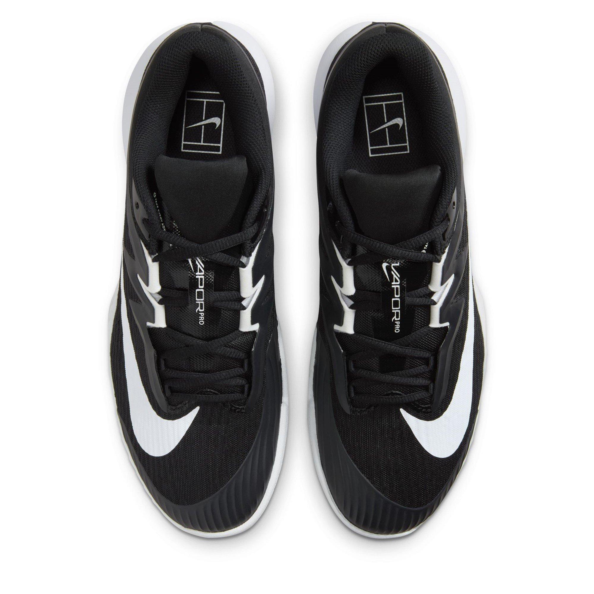 Black/White - Nike - Vapor Pro 3 Tennis Shoes Womens - 6