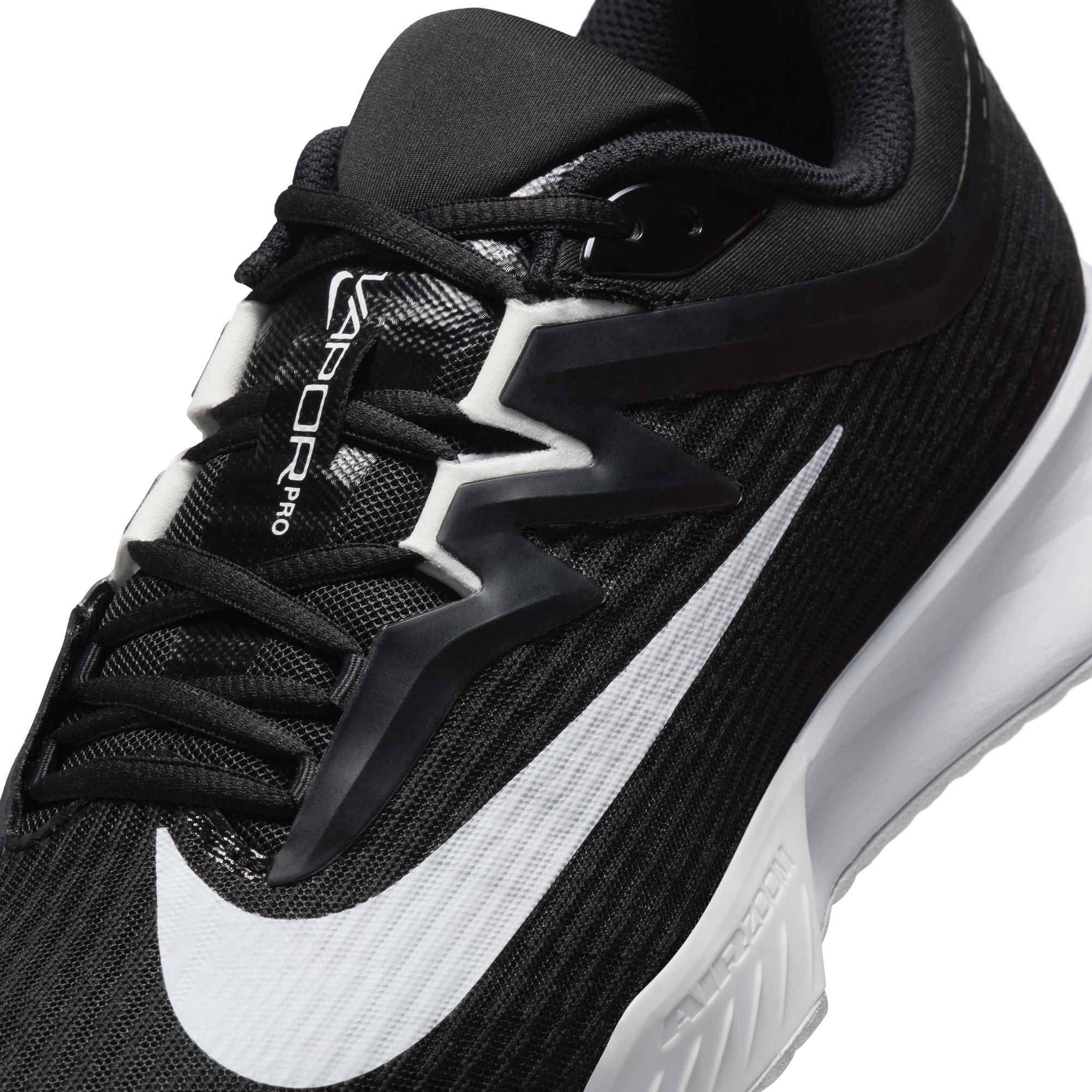 Black/White - Nike - Vapor Pro 3 Tennis Shoes Womens - 7