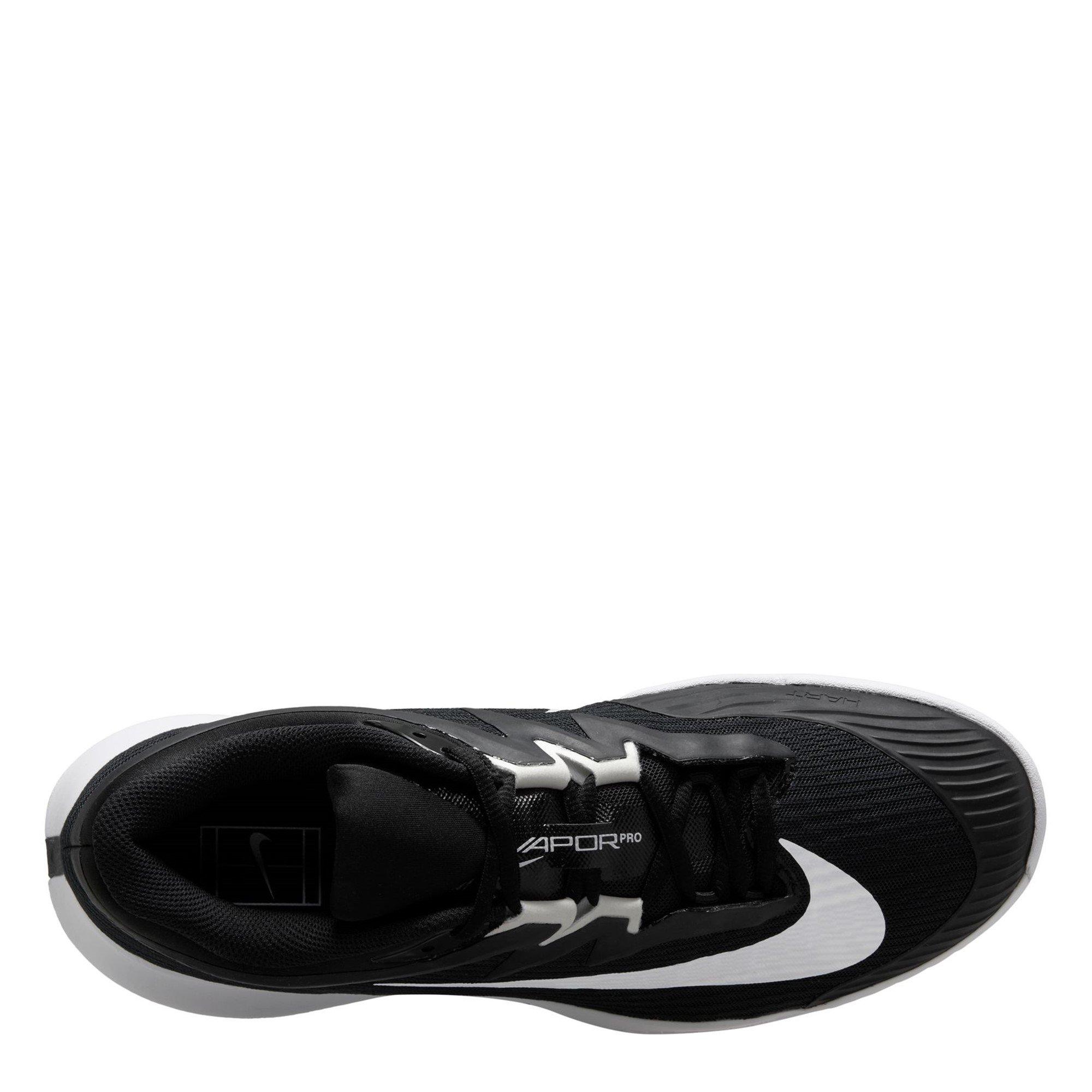 Black/White - Nike - Vapor Pro 3 Tennis Shoes Womens - 9