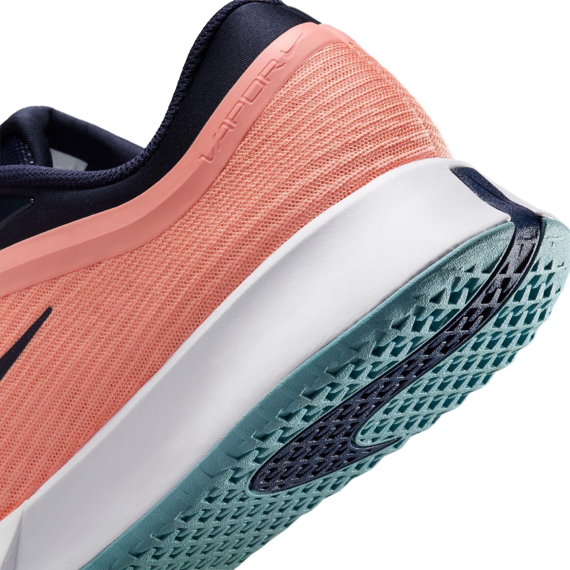 Aprikose/Weiß-Grau - Nike - Vapor Pro 3 Tennis Shoes Womens - 8