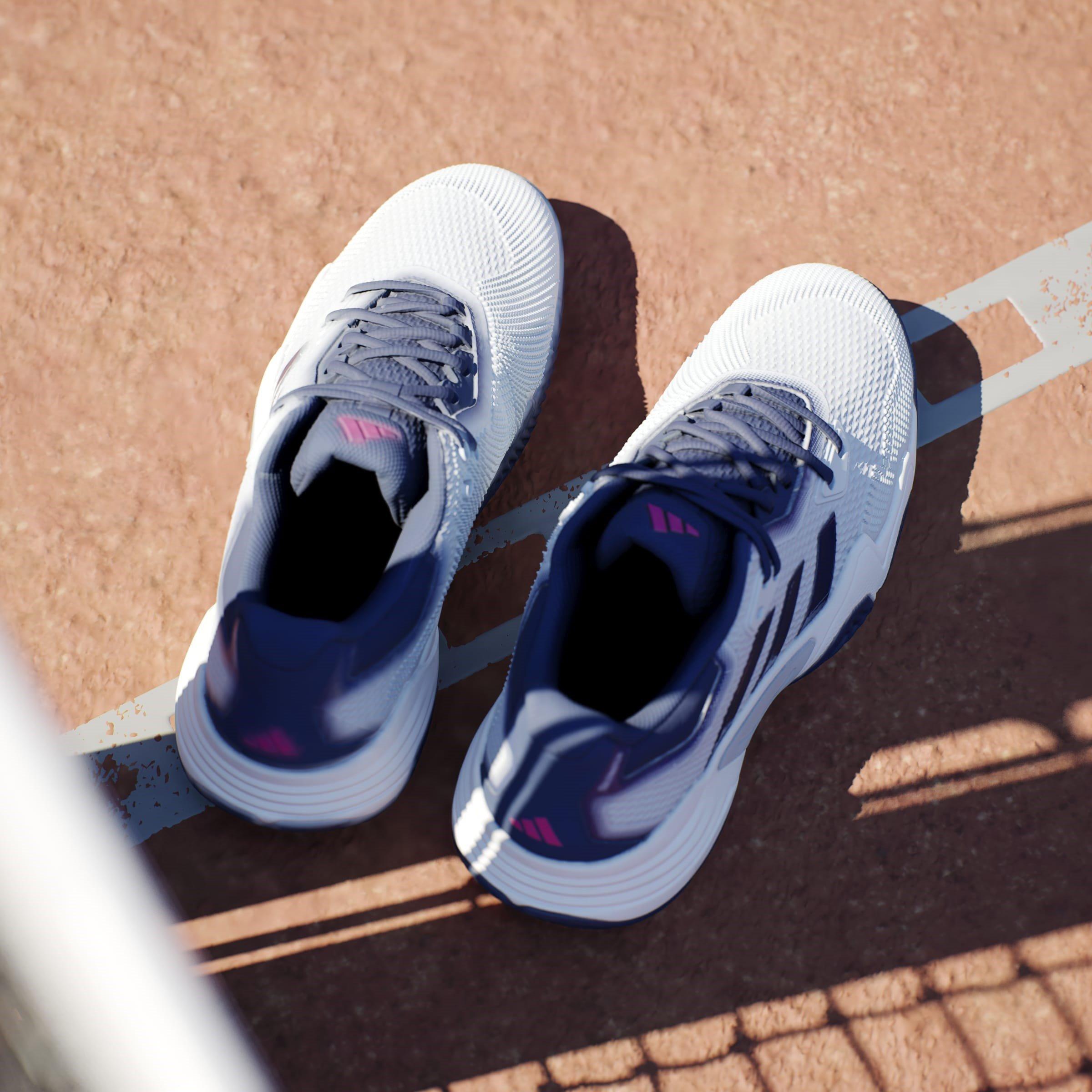 Blu Halo - adidas - Solematch Control 2 M Cl Tennis Shoes Mens - 13